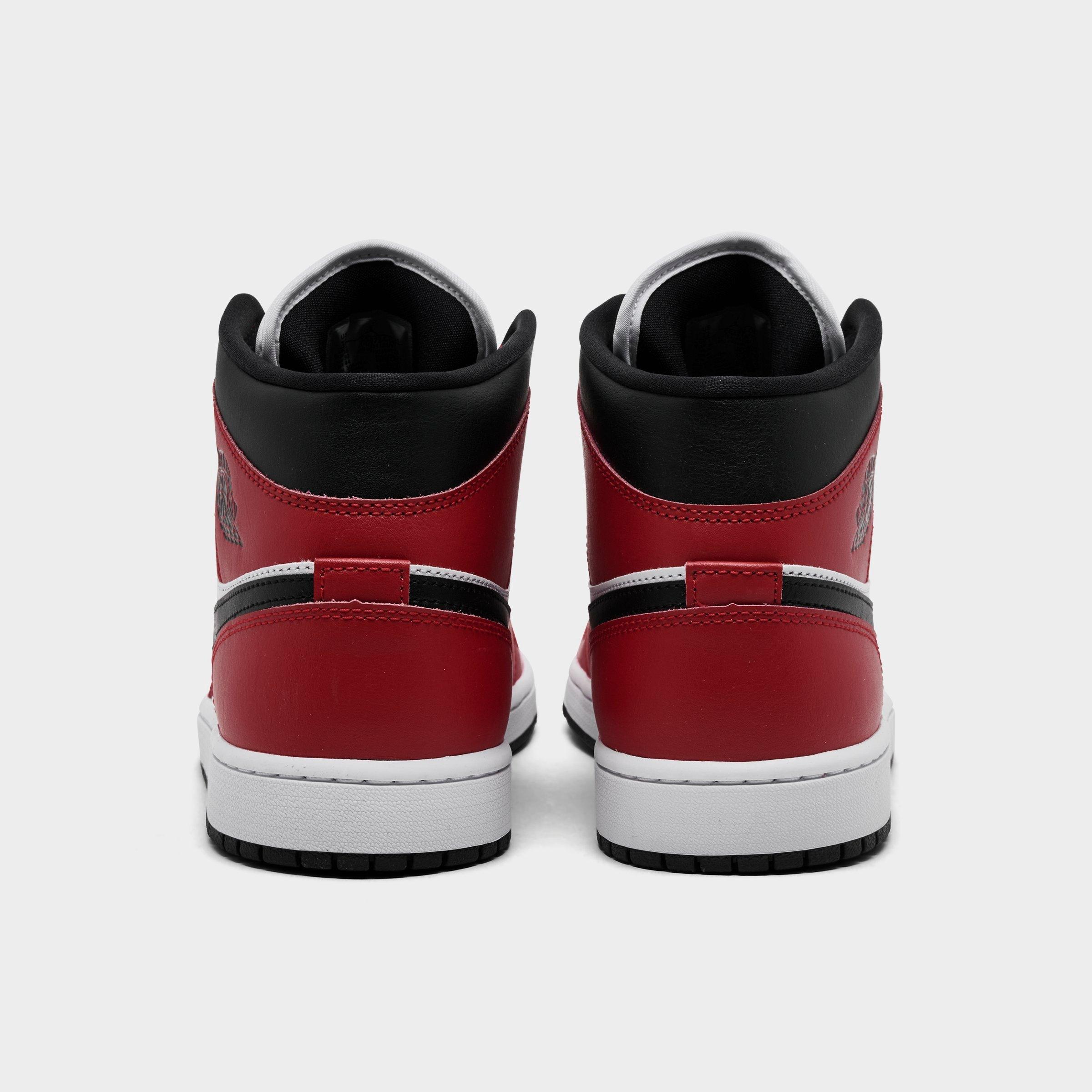 Men's Air Jordan Retro 1 Mid Casual Shoes