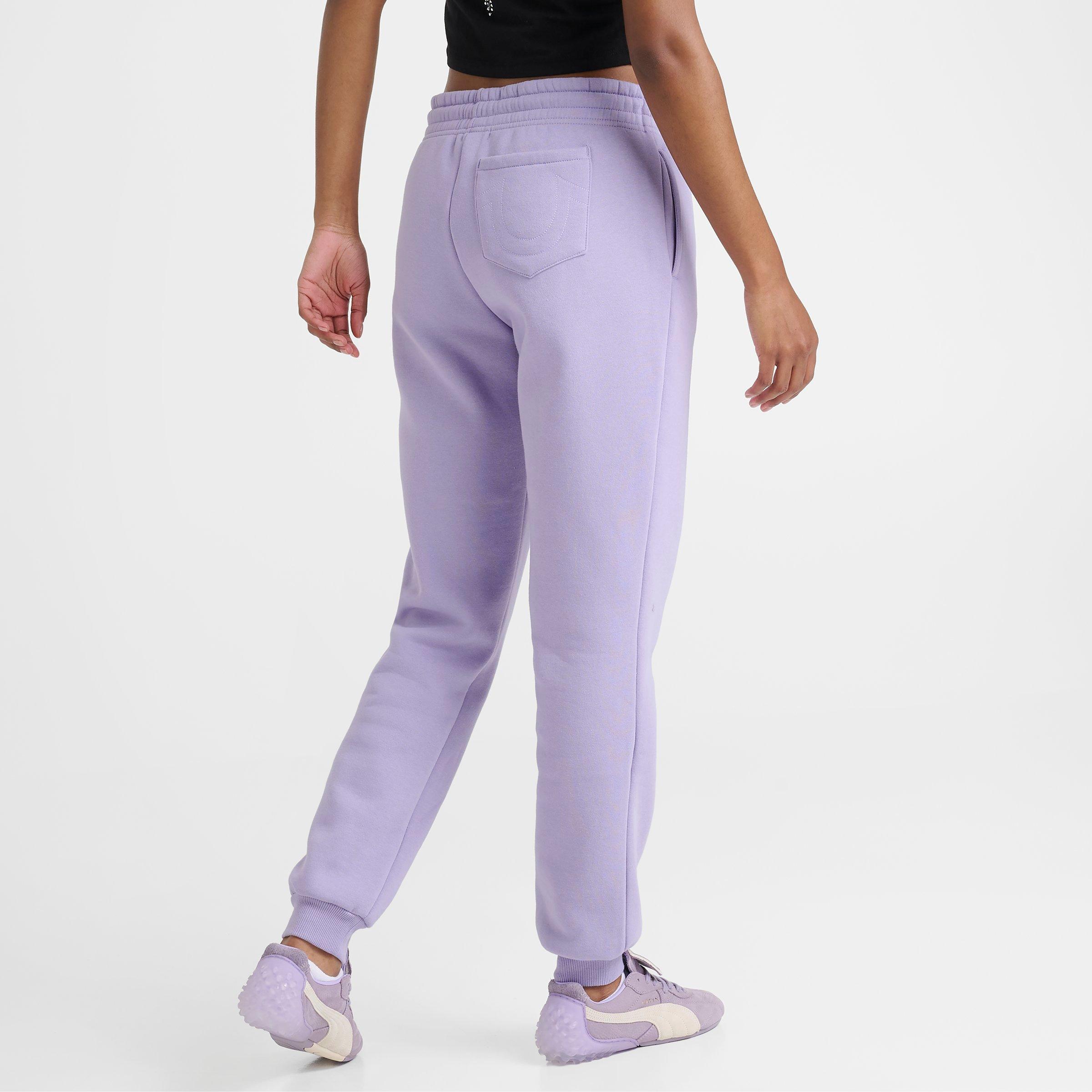 Women's True Religion Crystal Horseshoe Jogger Pants