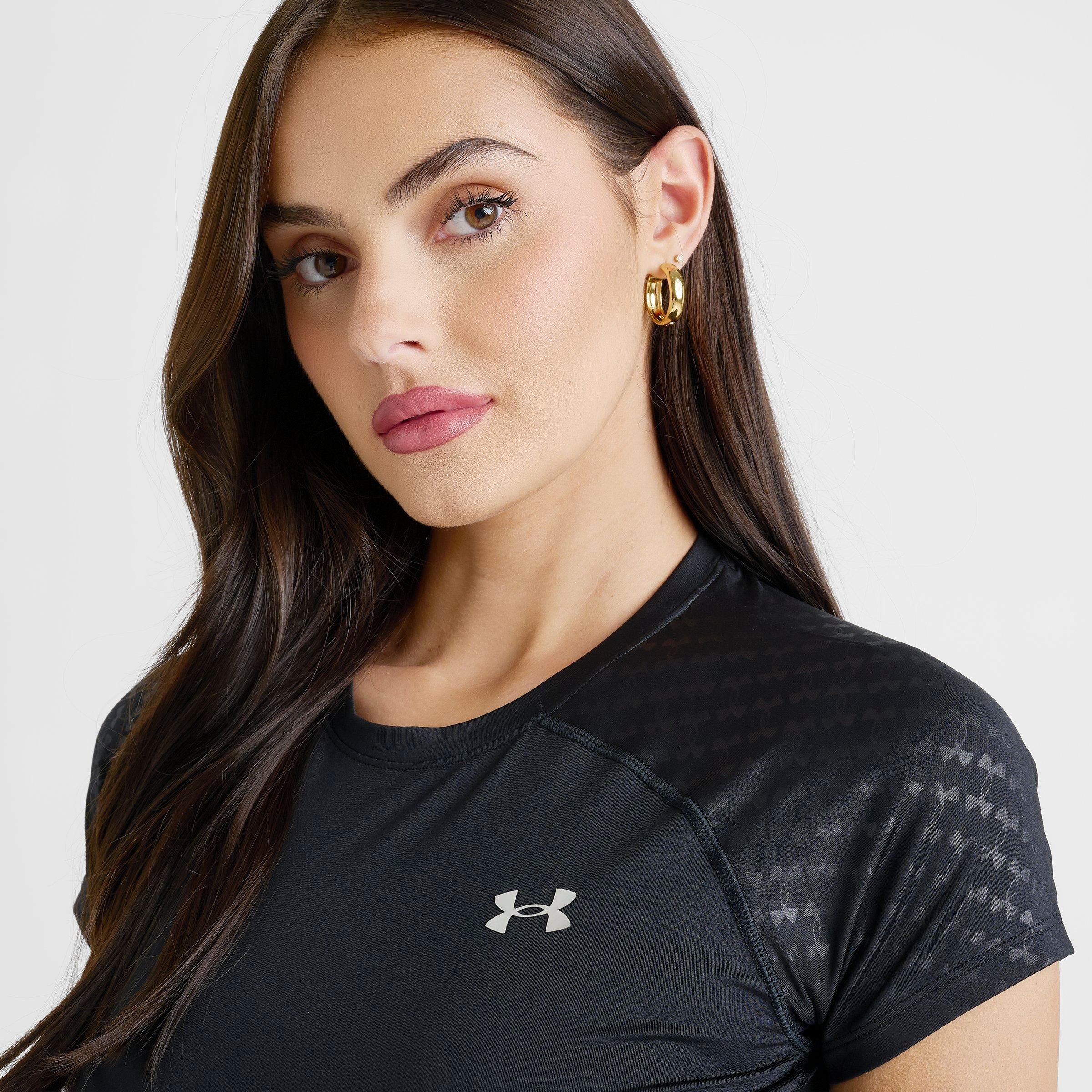 Women's Under Armour Emboss Short-Sleeve T-Shirt