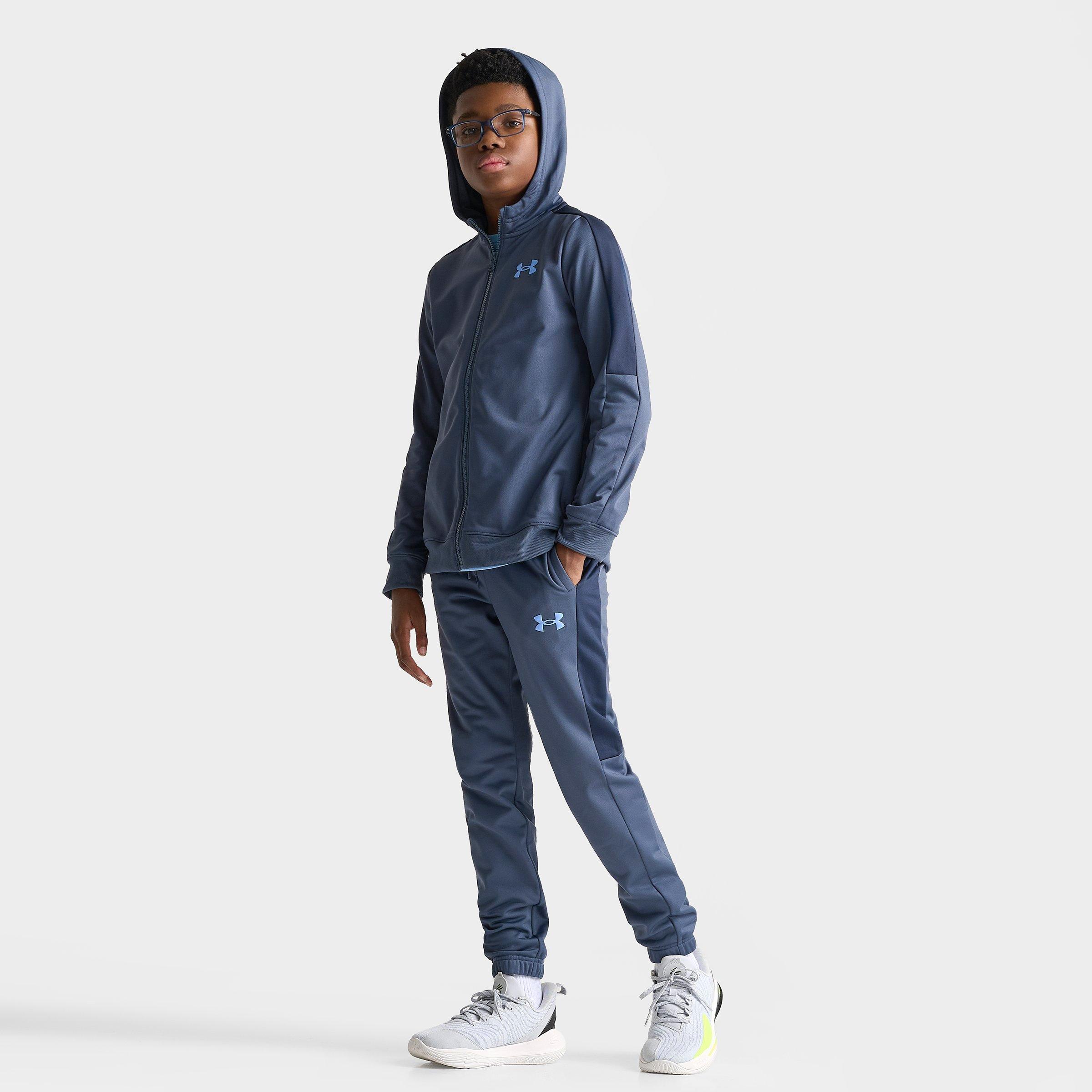 Big Kids' Under Armour Knit Hooded Track Suit