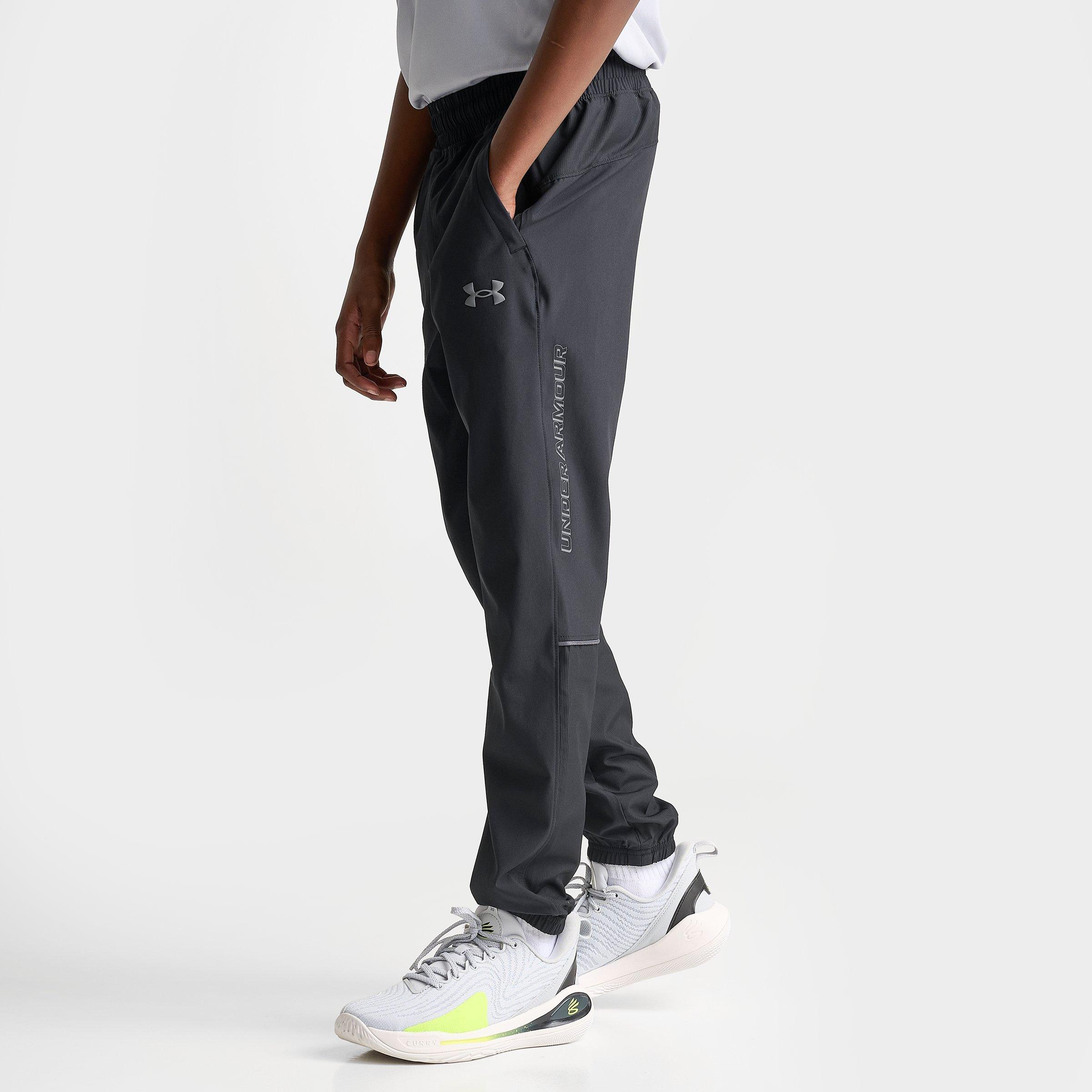 Big Kids' Under Armour Wordmark Woven Jogger Pants
