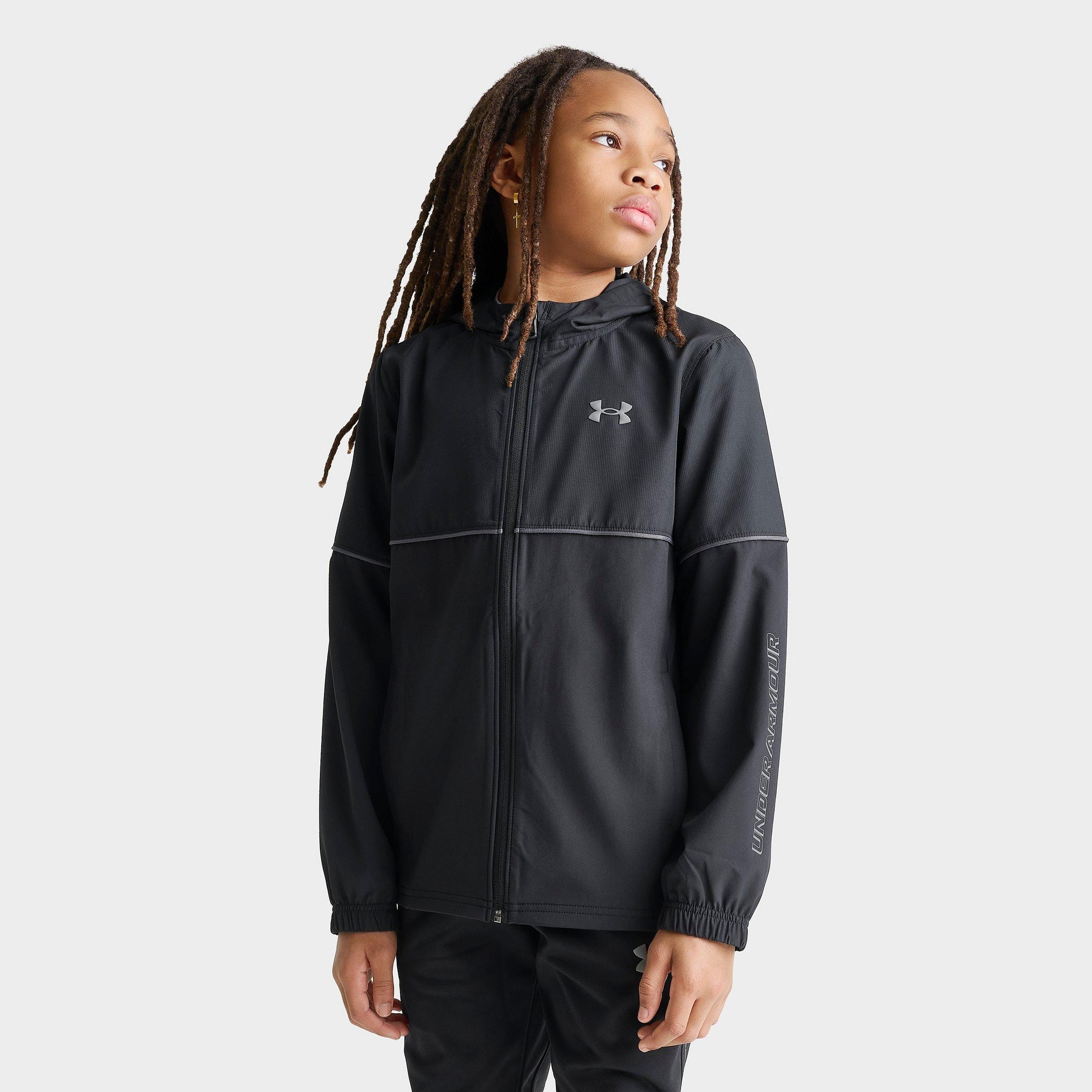 Big Kids' Under Armour Wordmark Woven Jacket