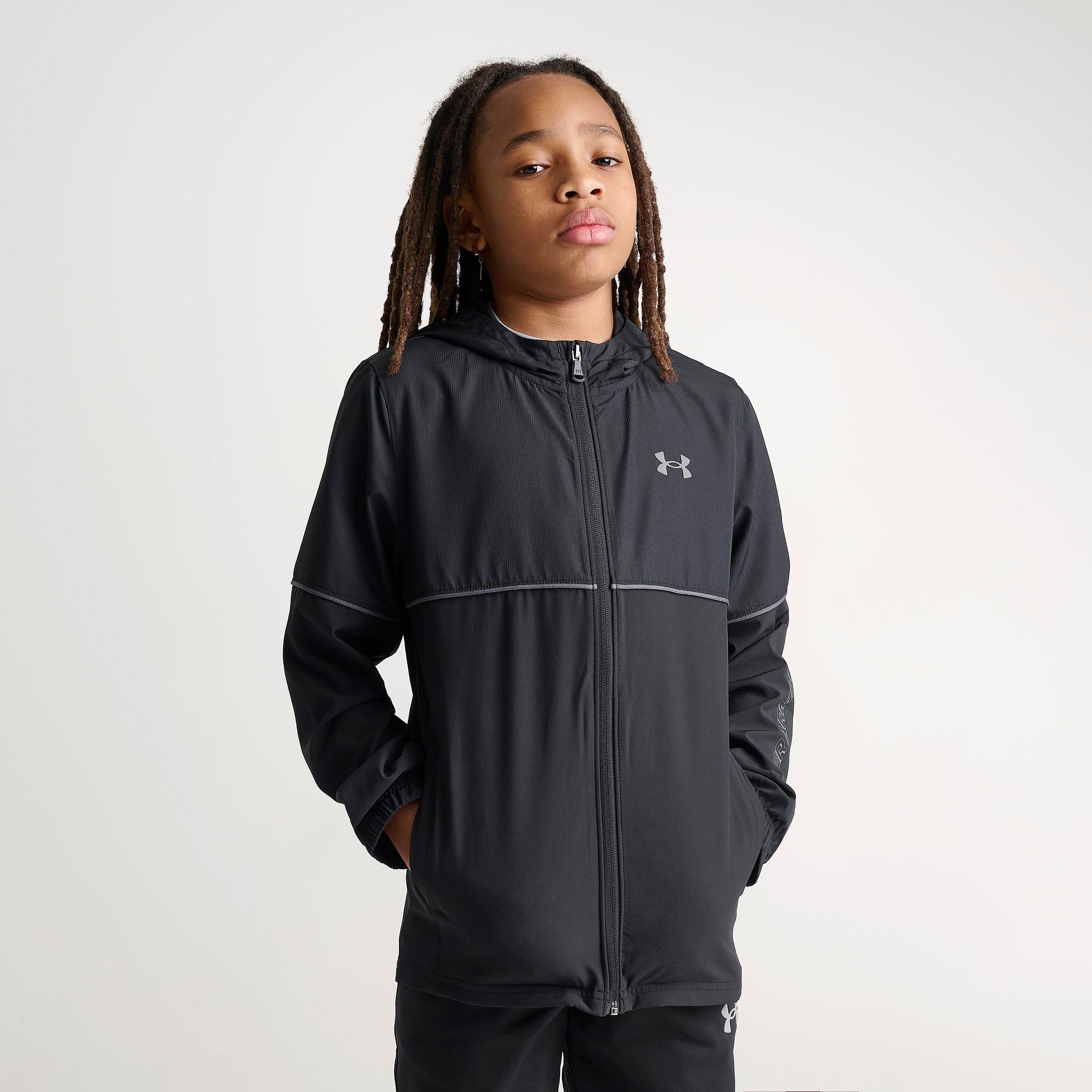 Big Kids' Under Armour Wordmark Woven Jacket