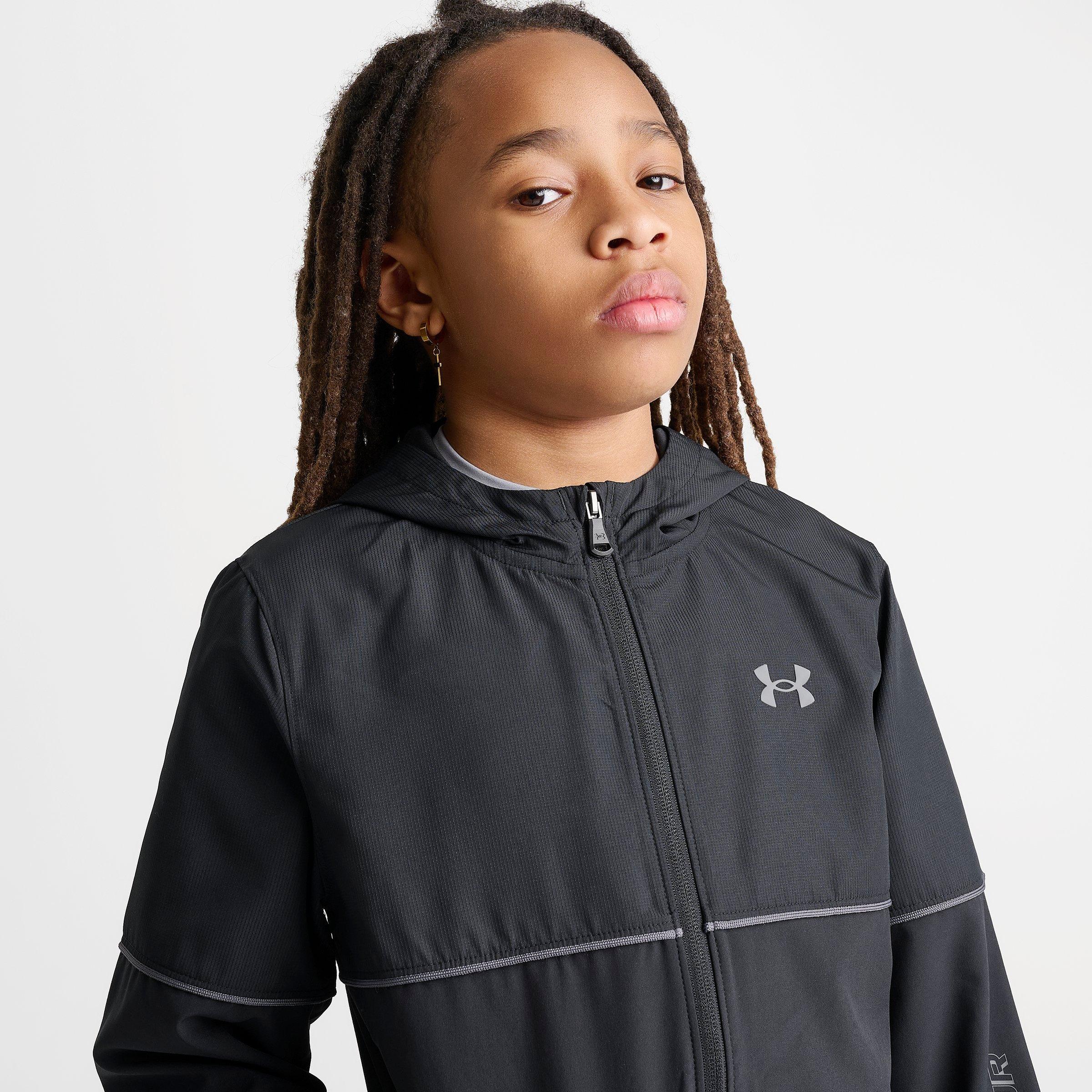 Big Kids' Under Armour Wordmark Woven Jacket