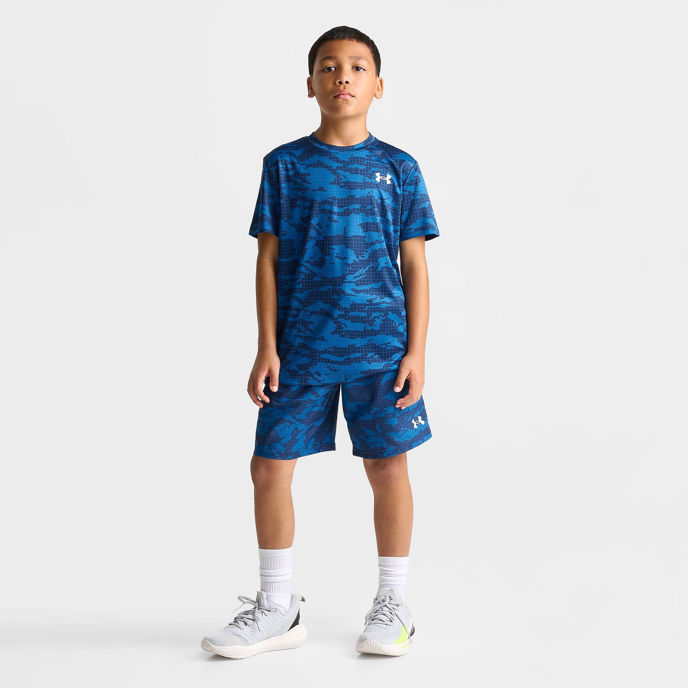 Big Kids' Under Armour Camo Woven Shorts
