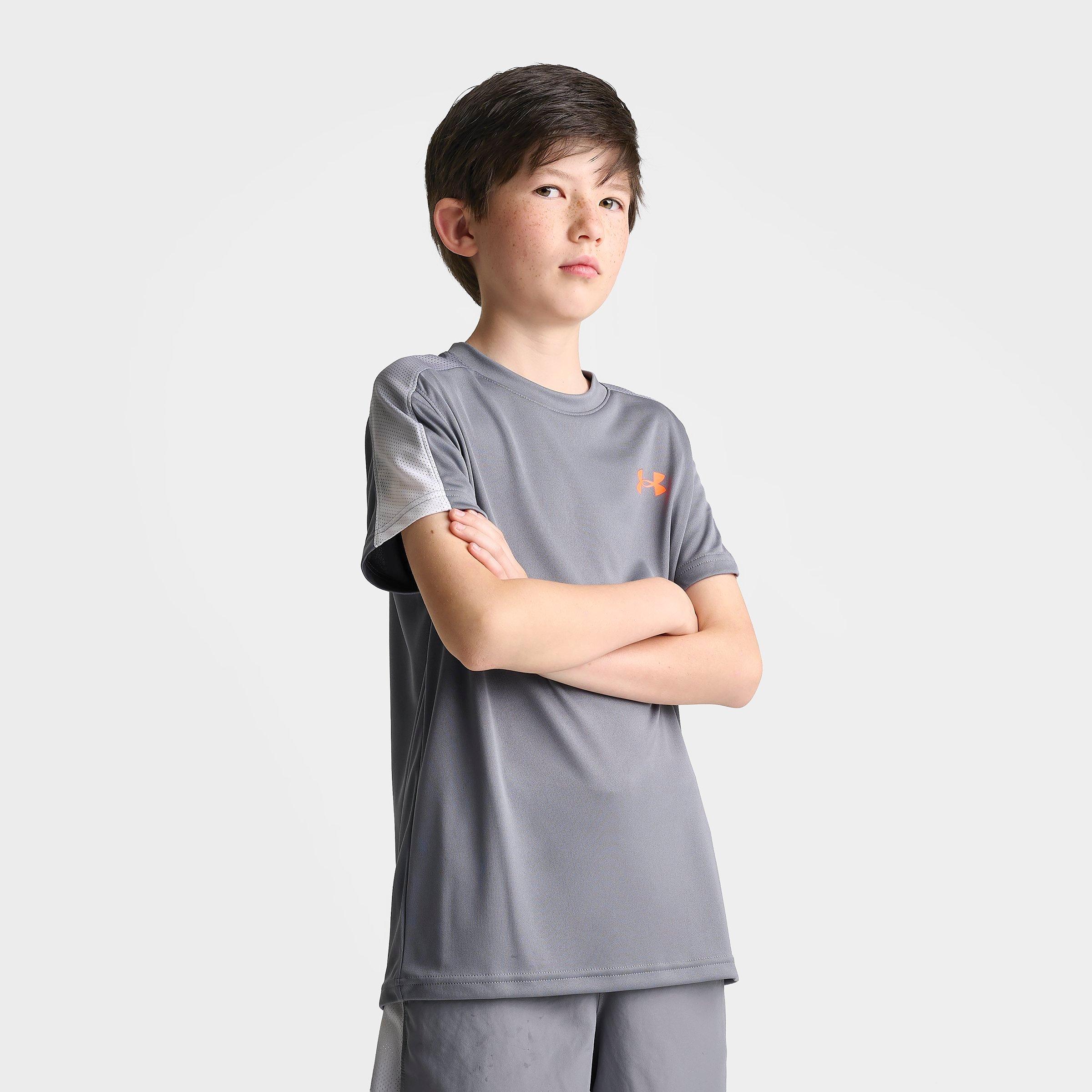 Boys' Big Kids' Under Armour Tech Sleeve T-Shirt