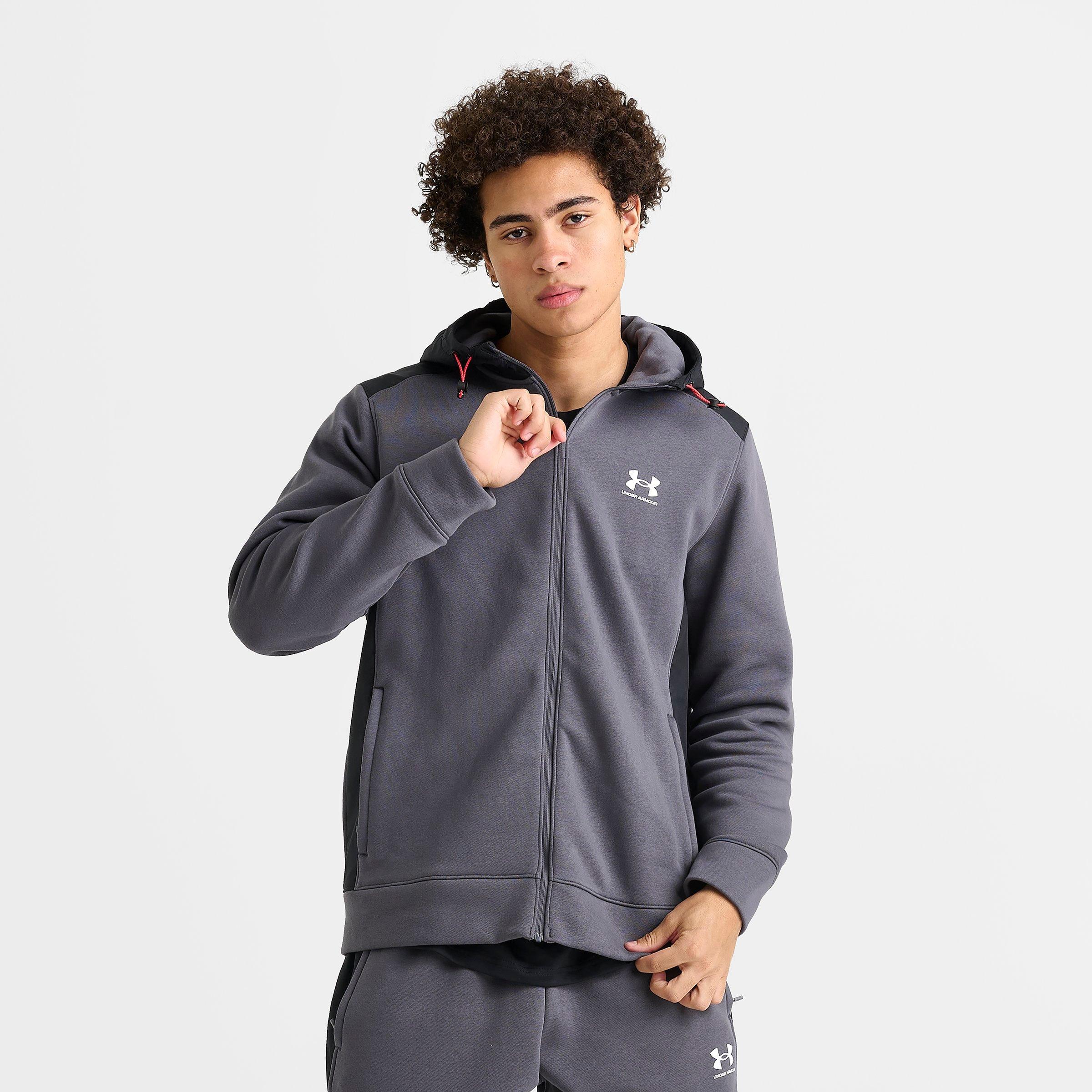 Men's Under Armour Icon Fleece Blocked Full-Zip Hoodie