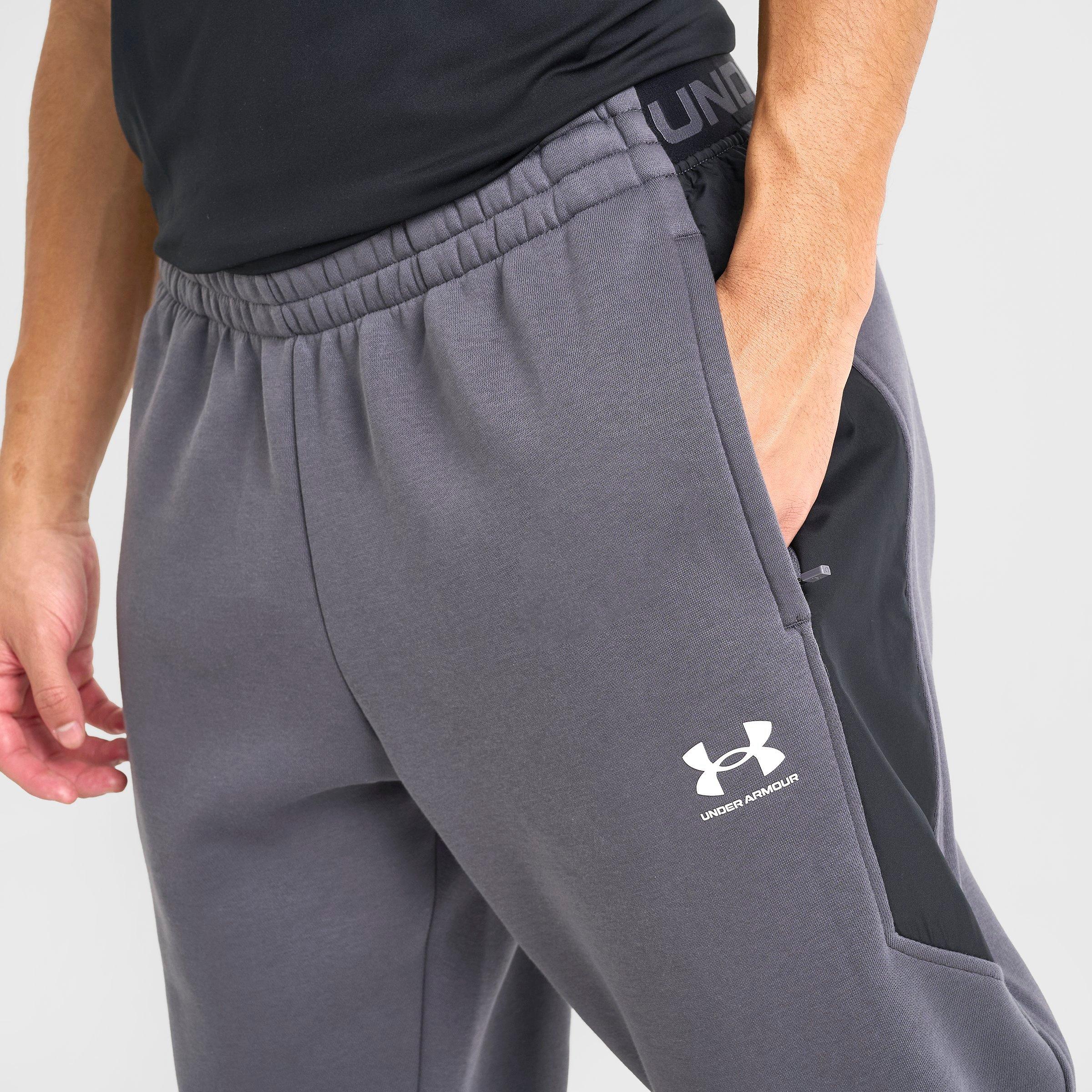 Men's Under Armour Icon Fleece Blocked Jogger Pants