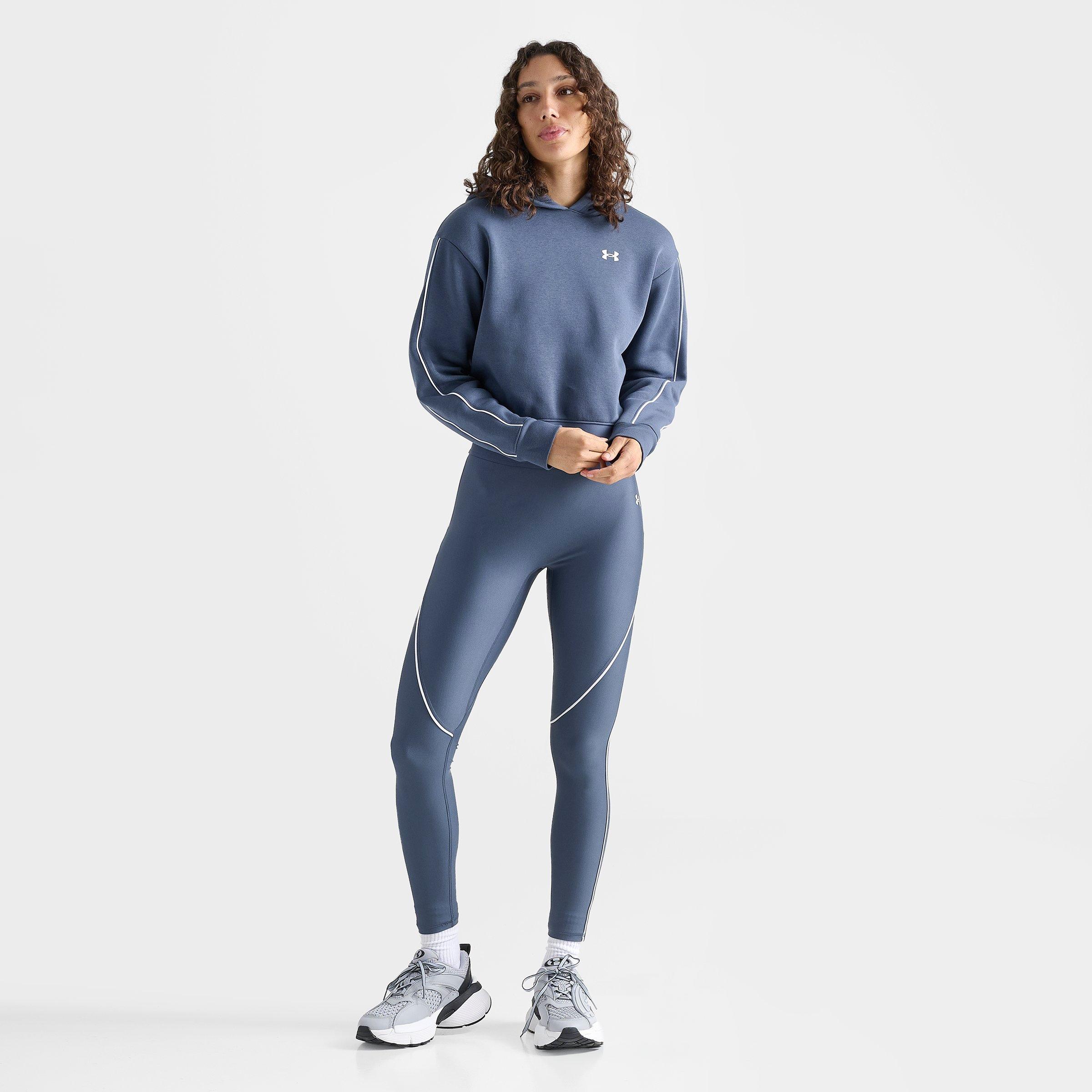 Women's Under Armour Piping Cropped Pullover Hoodie