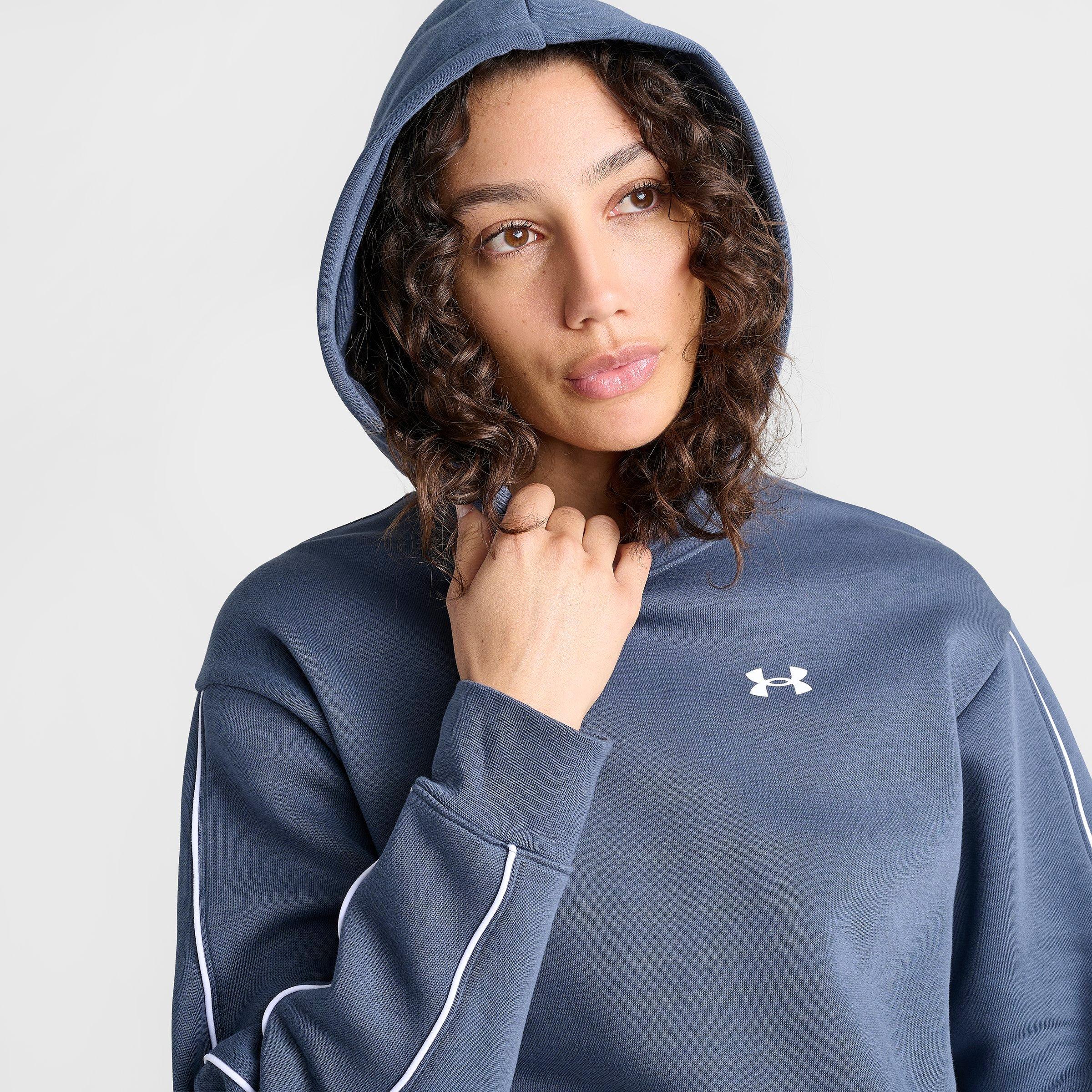 Women's Under Armour Piping Cropped Pullover Hoodie