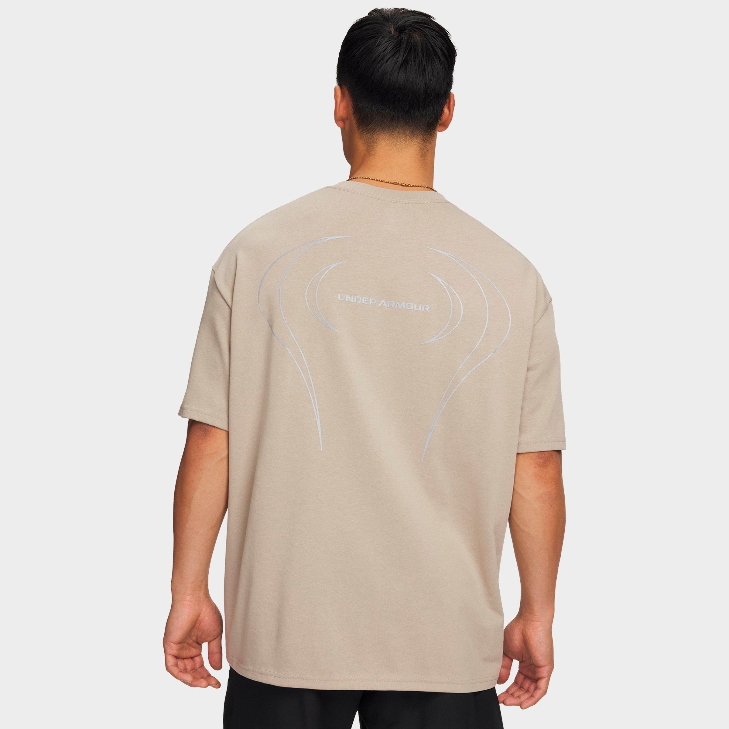 Men's Under Armour Unstoppable+ Heavyweight Reflective Logo T-Shirt