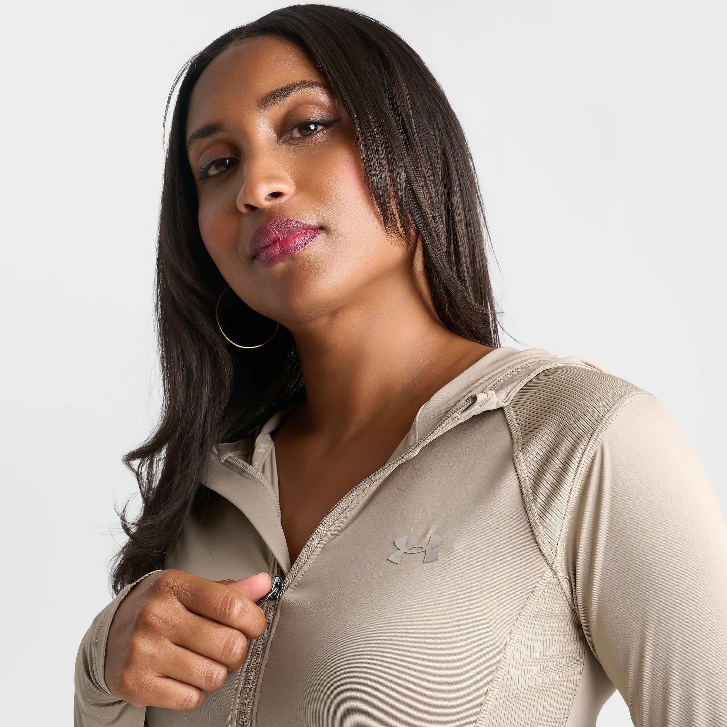 Women's Under Armour Rib Luxe Full-Zip Hoodie