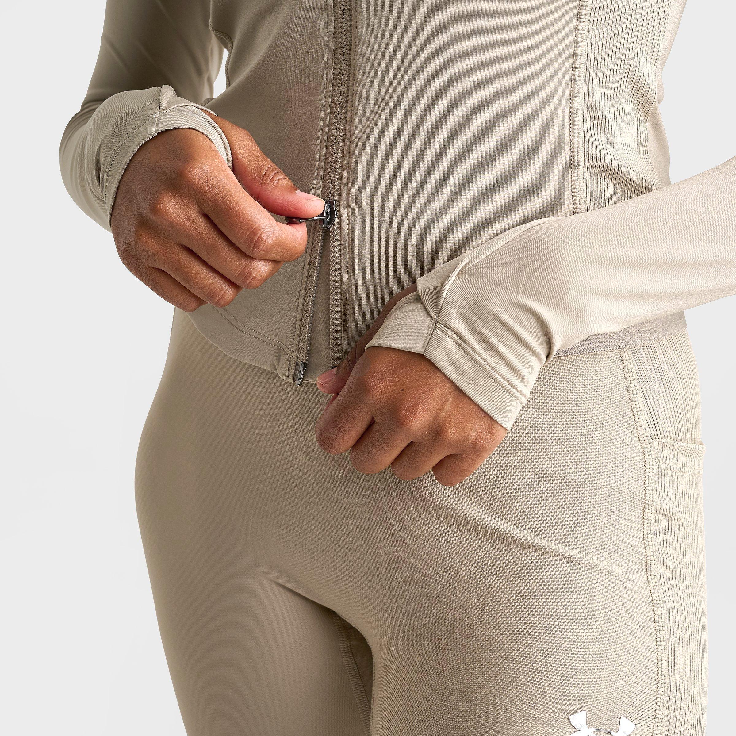 Women's Under Armour Rib Luxe Full-Zip Hoodie