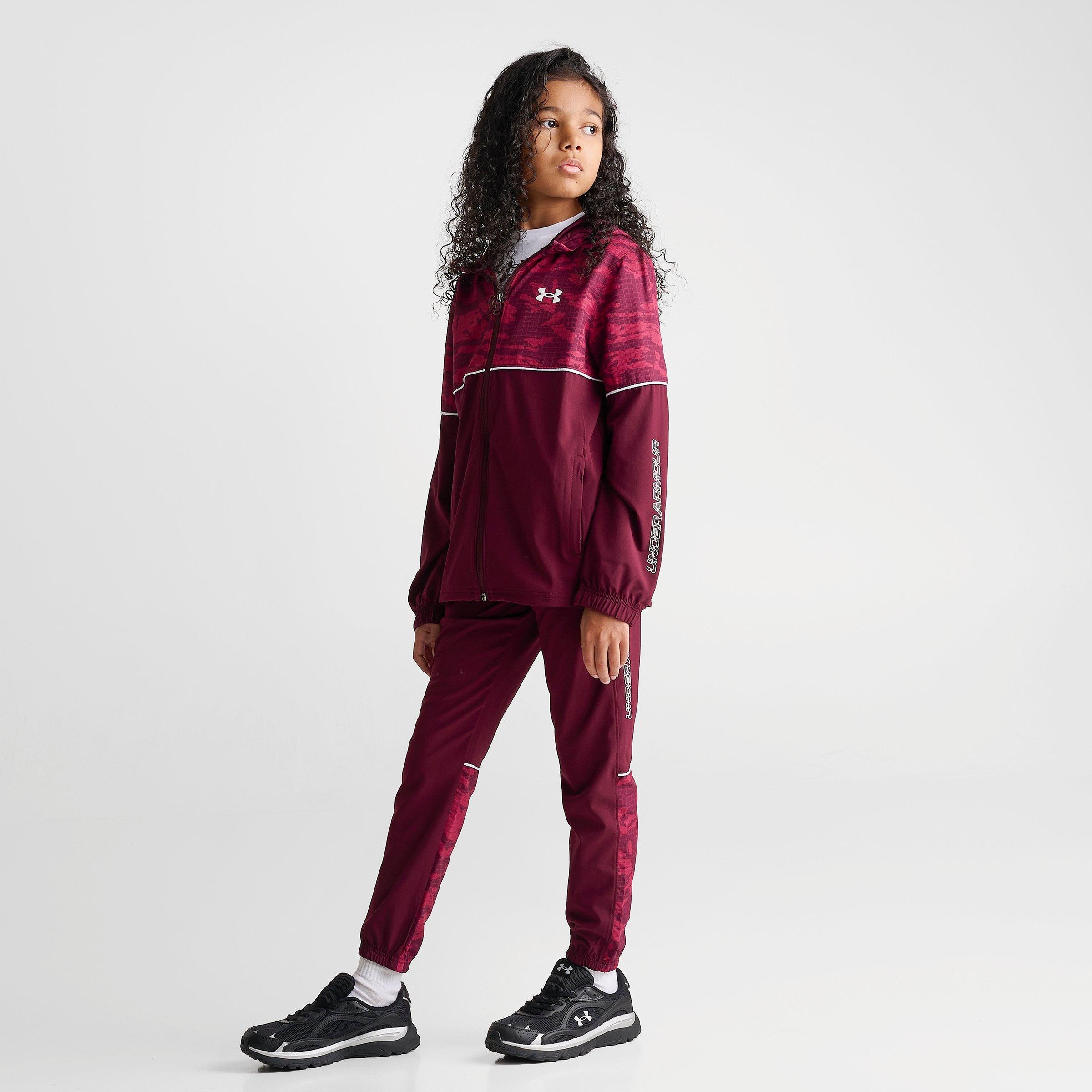 Big Kids' Under Armour Camo Grid Woven Jogger Pants