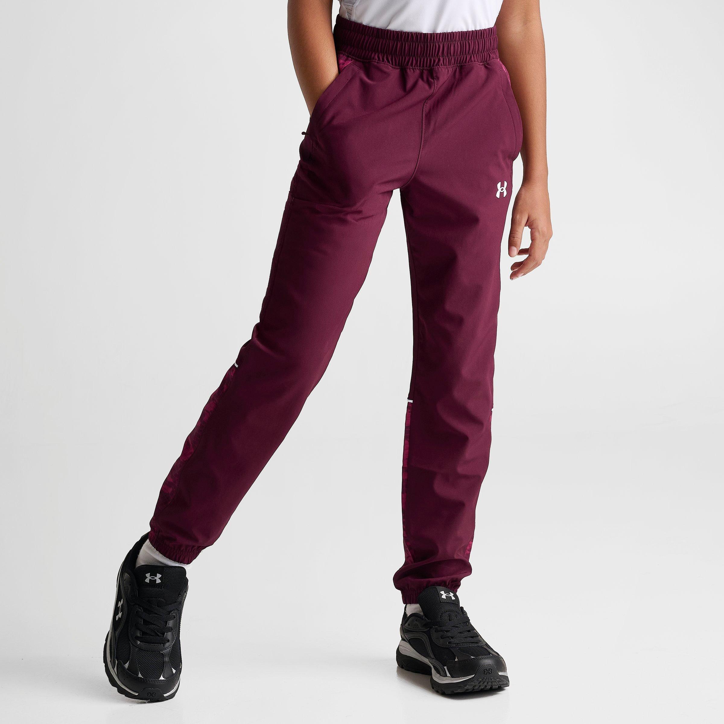 Big Kids' Under Armour Camo Grid Woven Jogger Pants