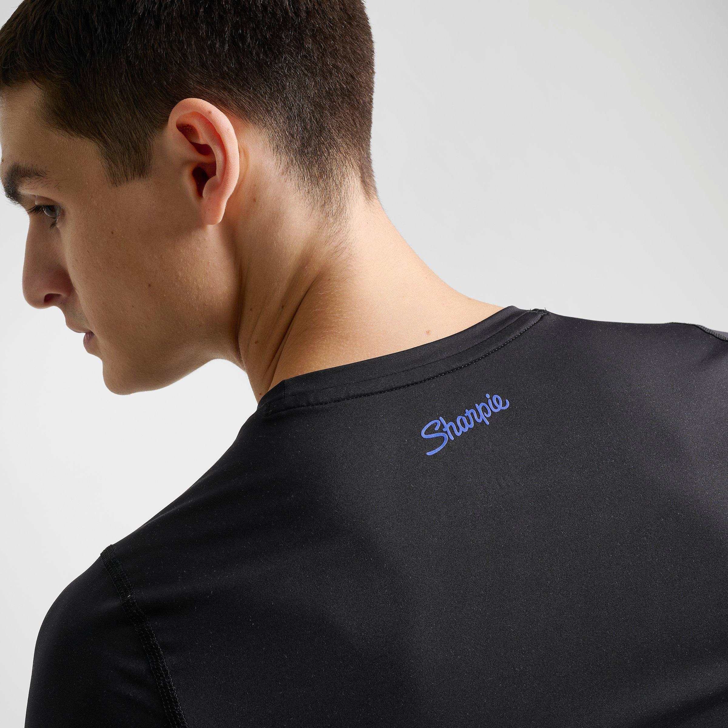 Men's Under Armour x Sharpie Printed HeatGear® Long-Sleeve Training Top