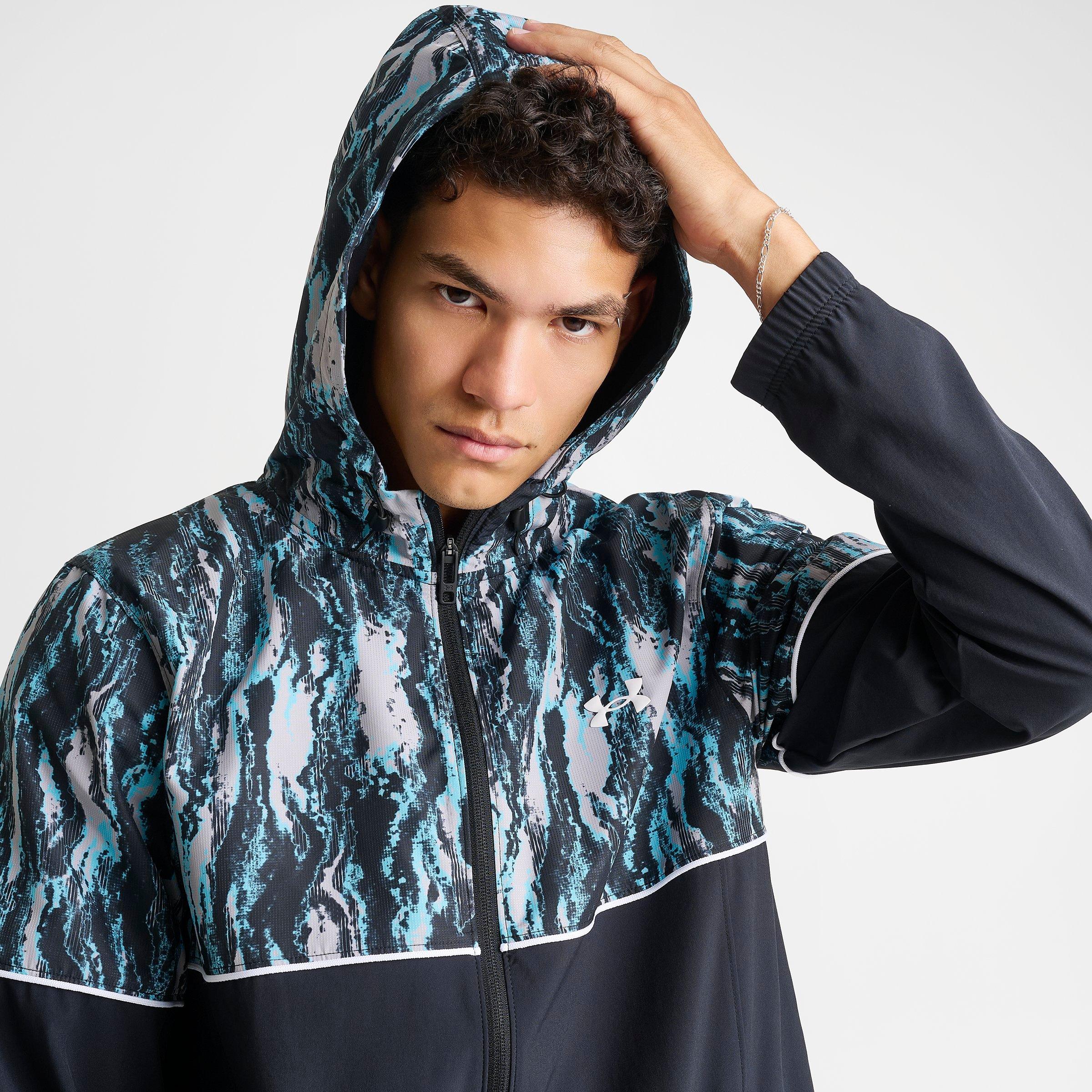 Men's Under Armour Allover Print Full-Zip Woven Jacket