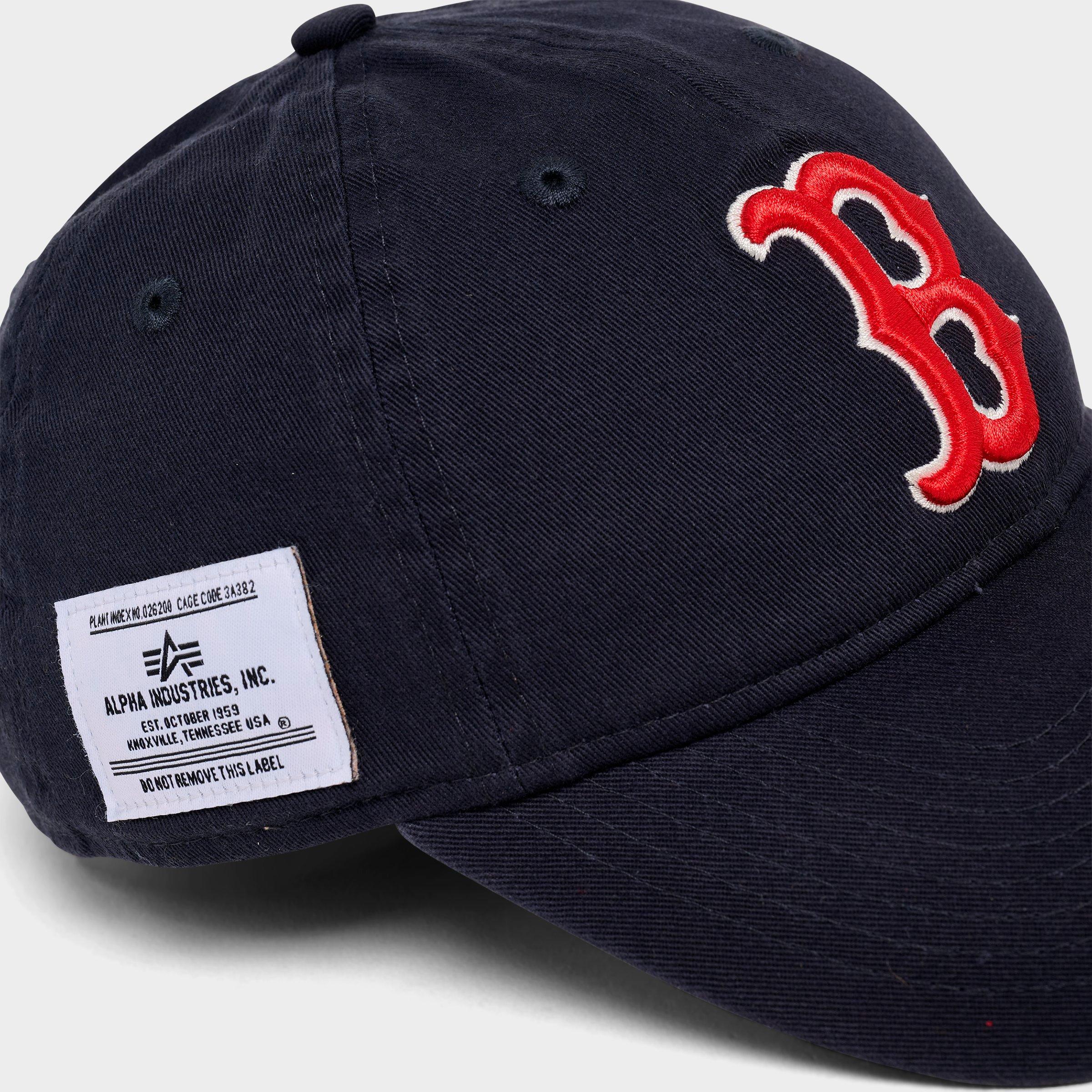 New Era x Alpha Industries Boston Red Sox MLB 9TWENTY Strapback Hat