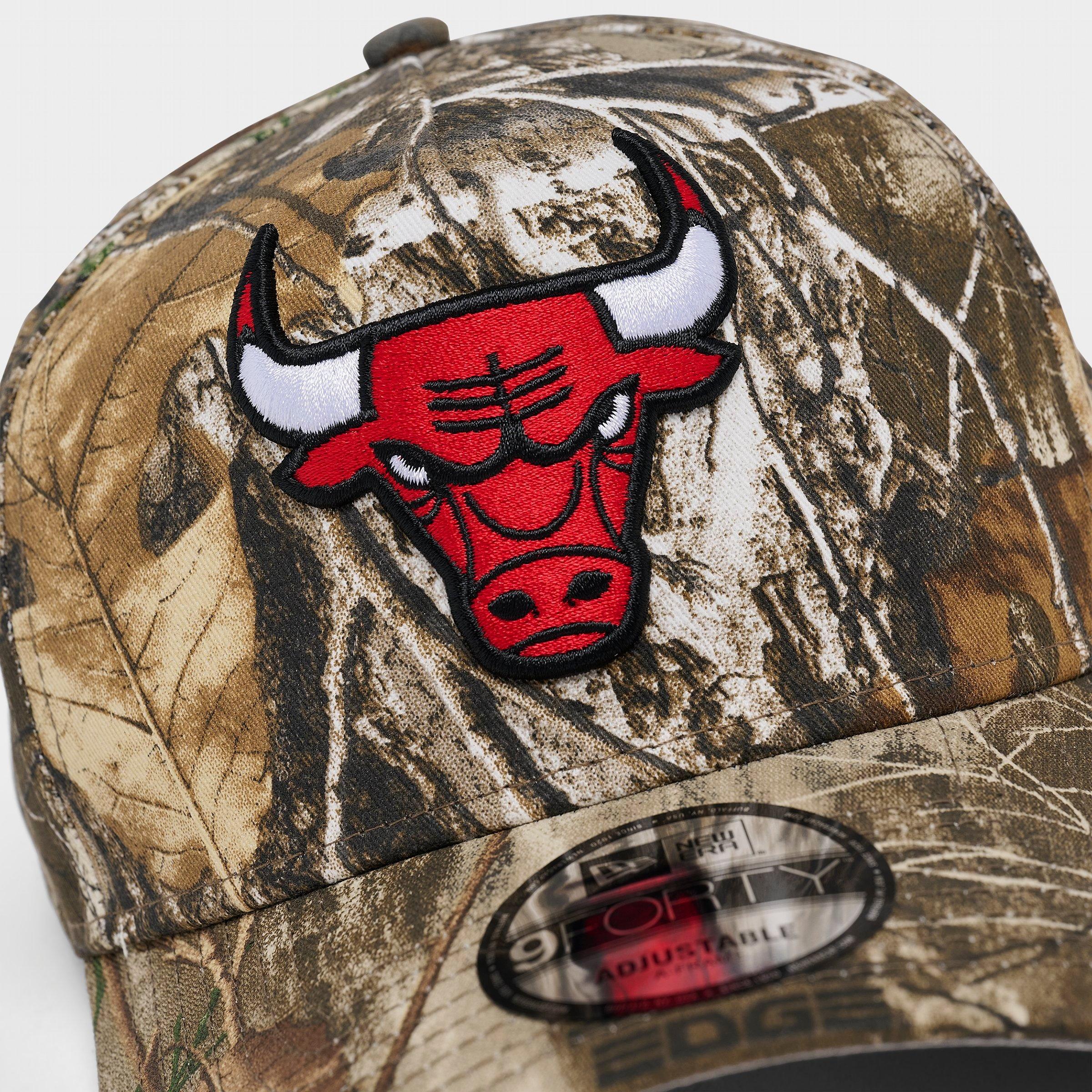 New Era Chicago Bulls NBA 9FORTY A-Frame Realtree Camo Snapback Hat