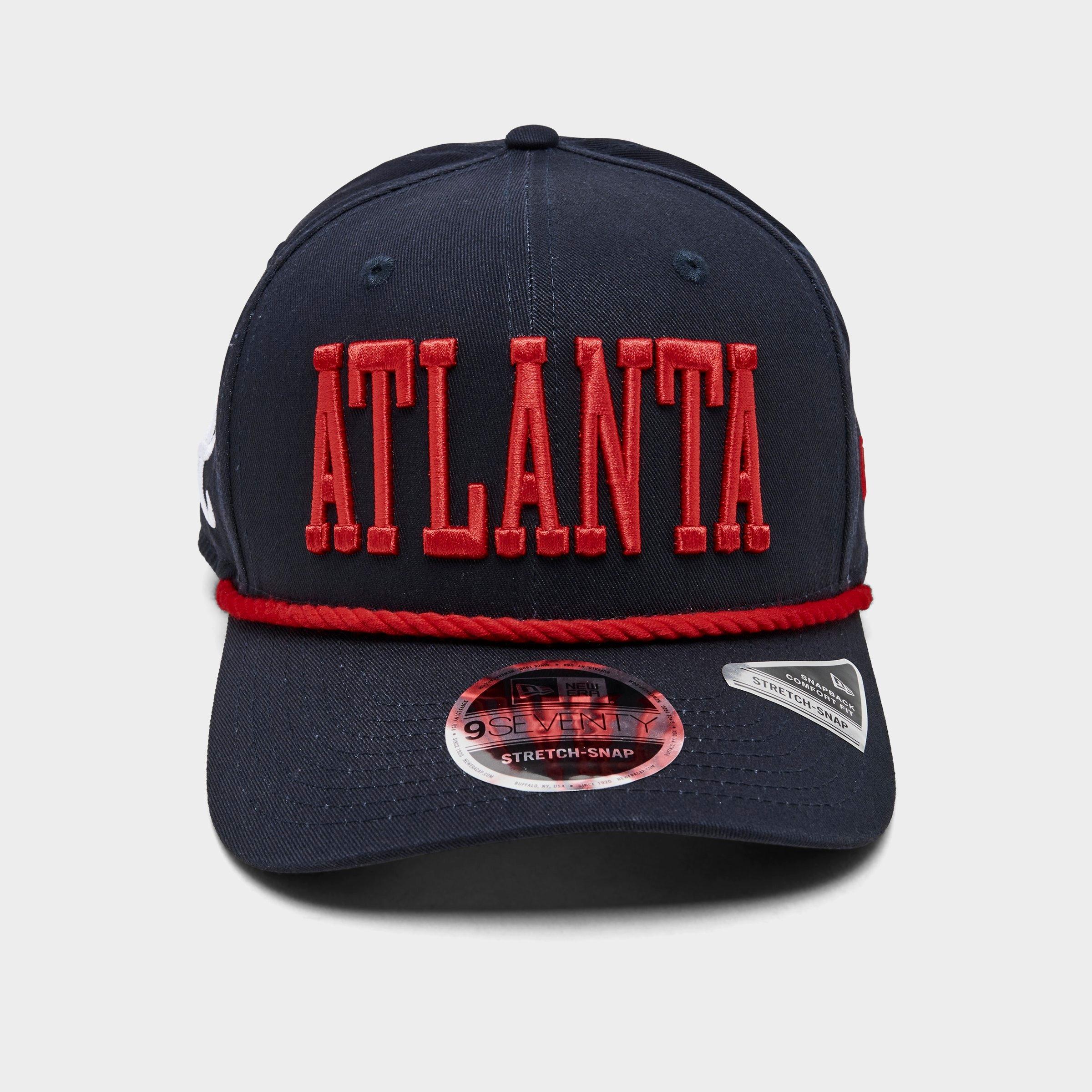 New Era Atlanta Braves MLB 9SEVENTY Stretch-Snap Snapback Hat