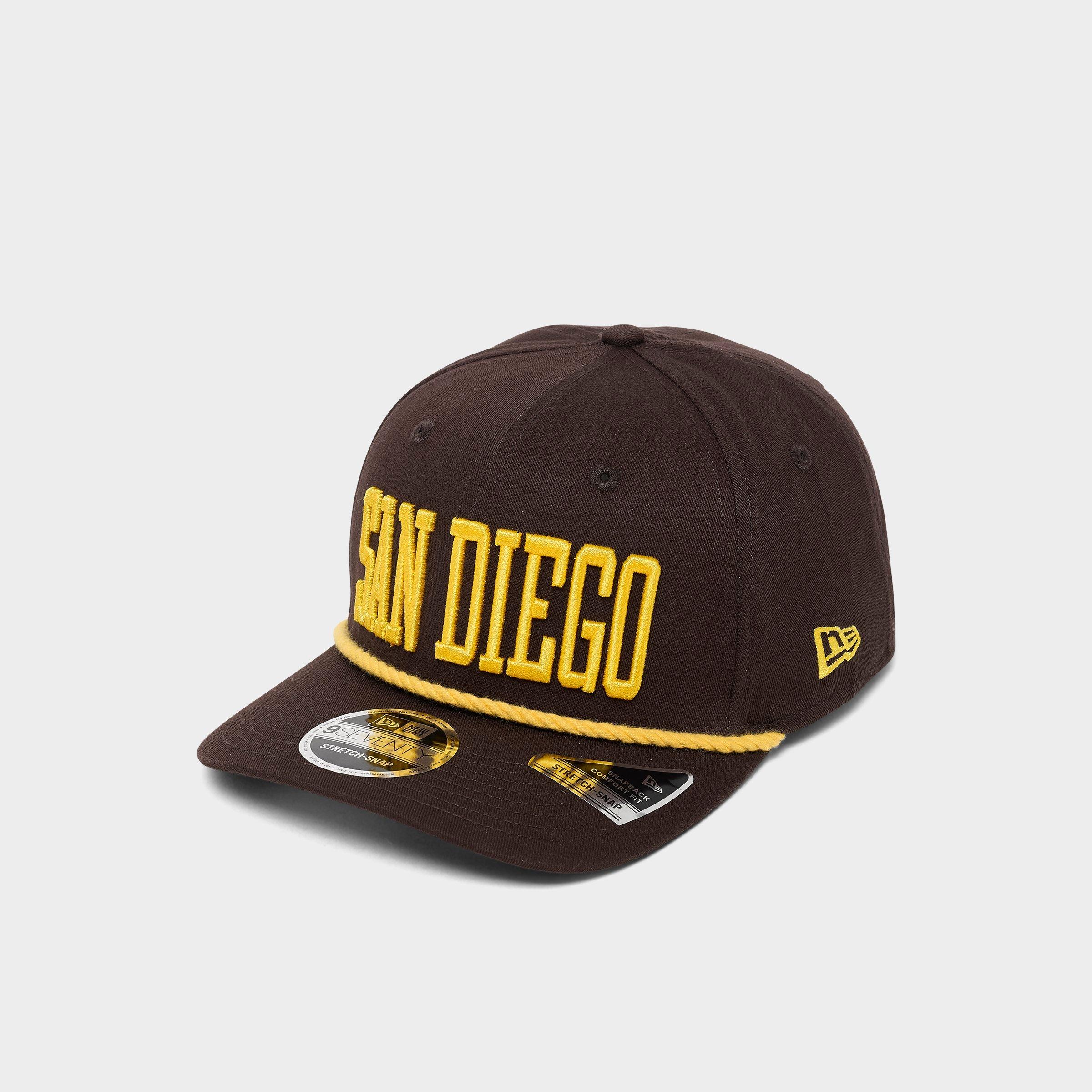 New Era San Diego Padres MLB City Connect 9SEVENTY Stretch-Snap Snapback Hat