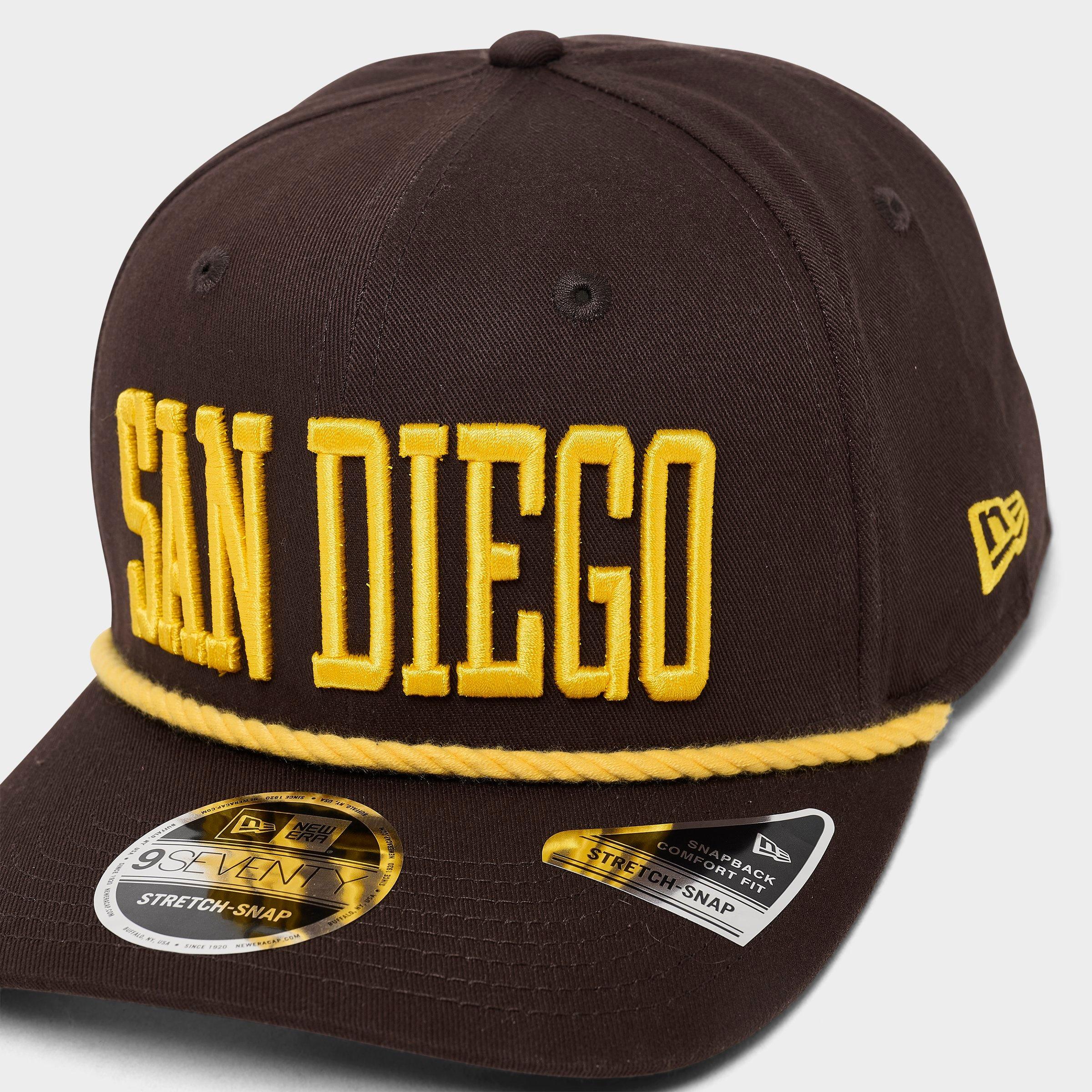 New Era San Diego Padres MLB City Connect 9SEVENTY Stretch-Snap Snapback Hat