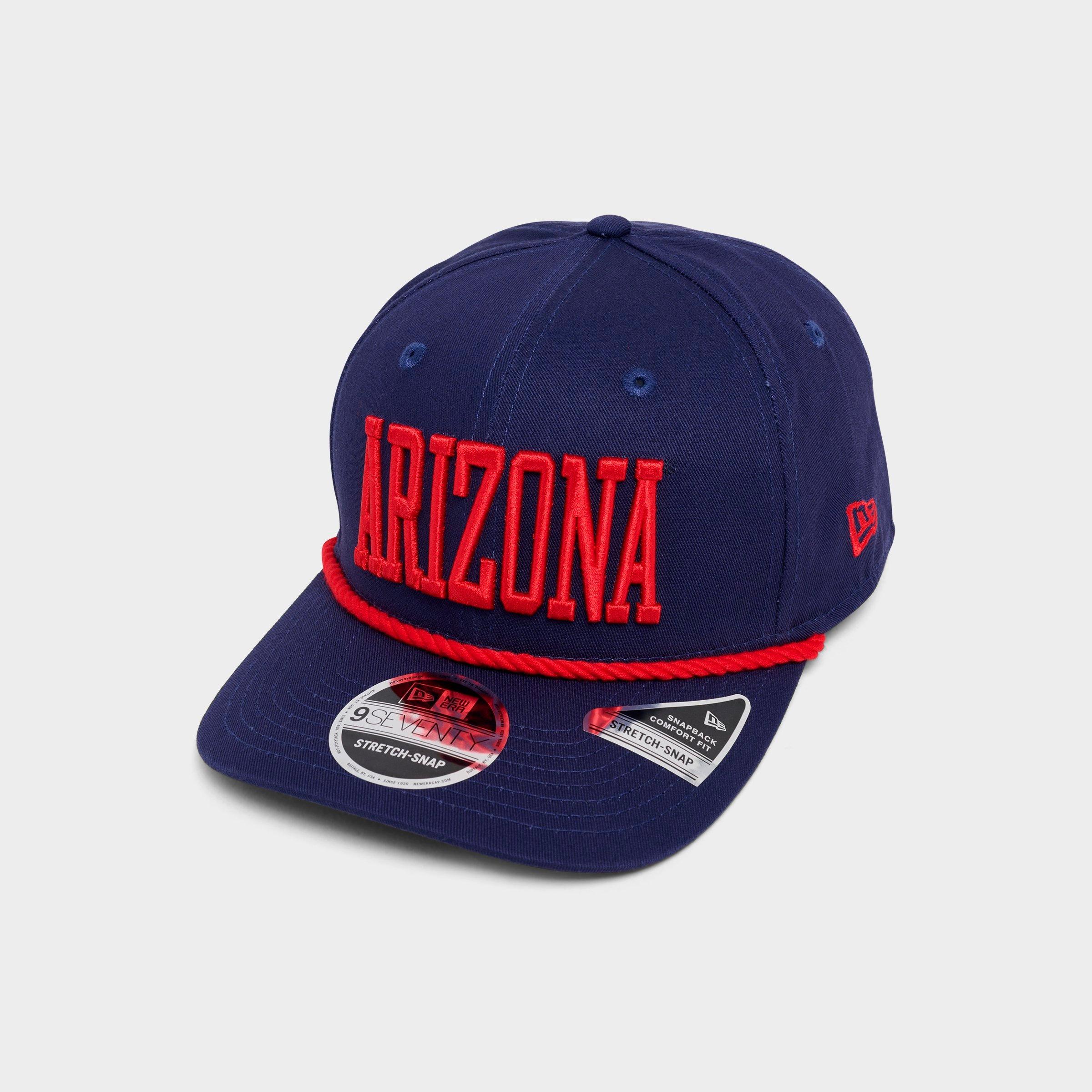 New Era Arizona Diamondbacks MLB Wordmark 9SEVENTY Stretch-Snap Snapback Hat