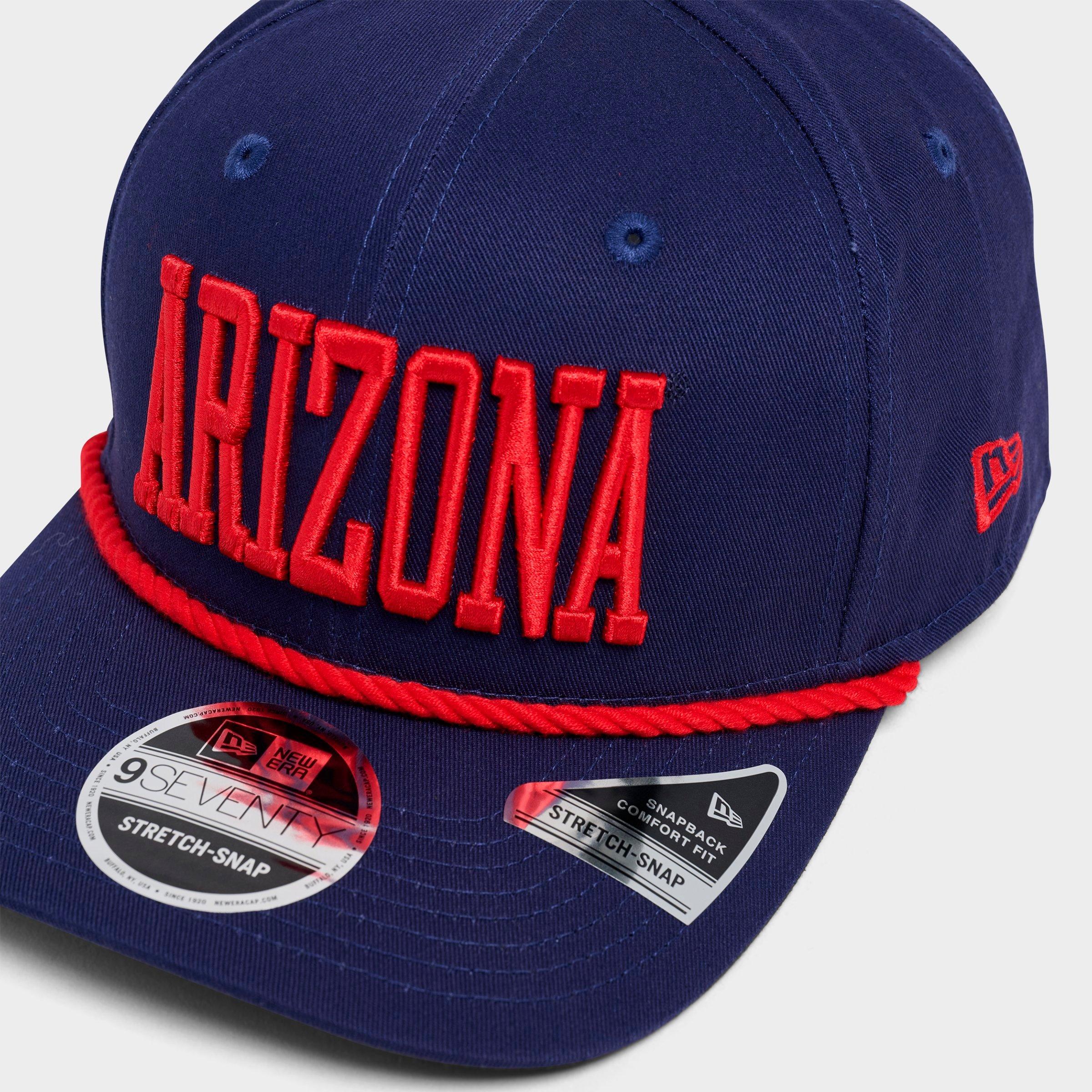 New Era Arizona Diamondbacks MLB Wordmark 9SEVENTY Stretch-Snap Snapback Hat