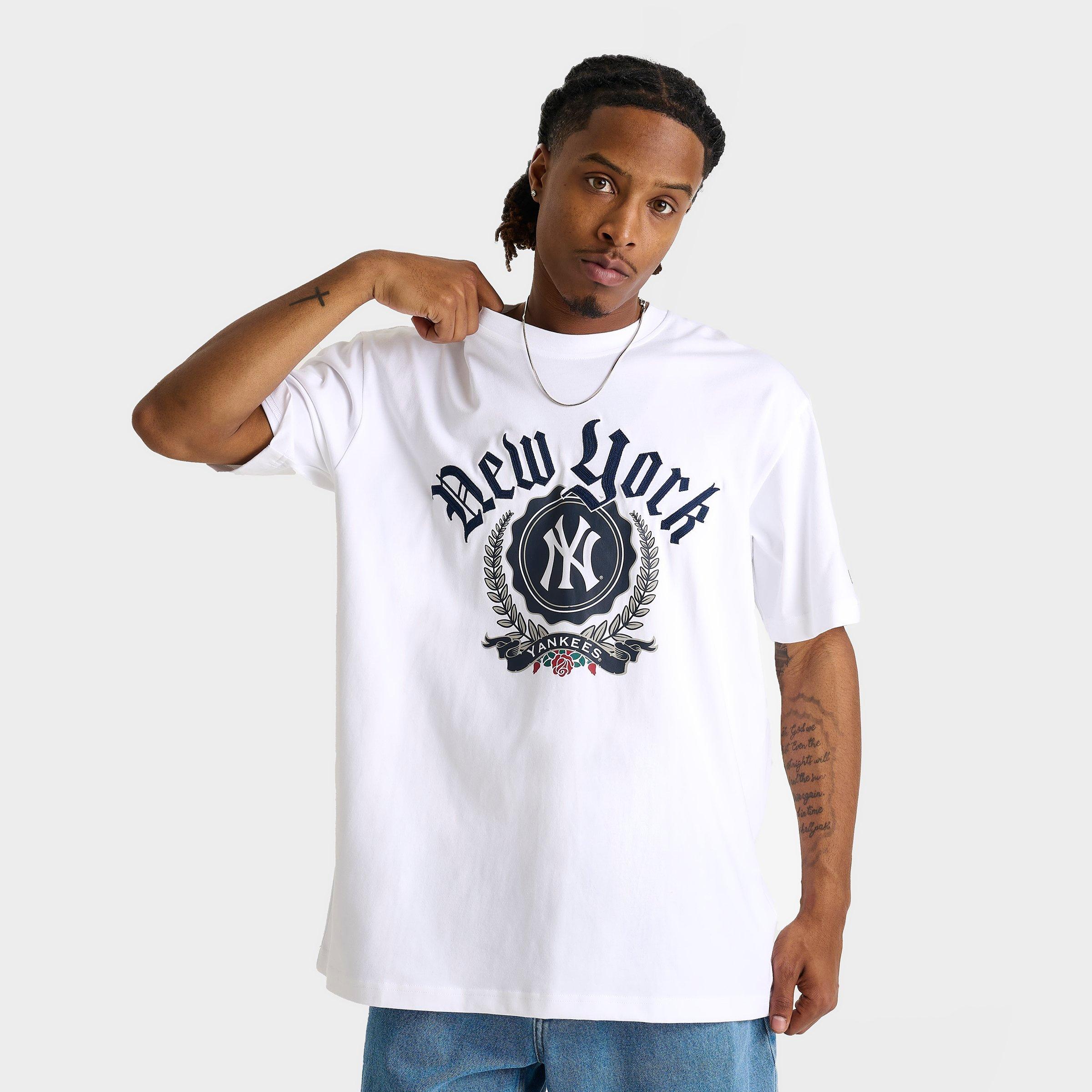 Men's New Era New York Yankees MLB Throwback Prep T-Shirt