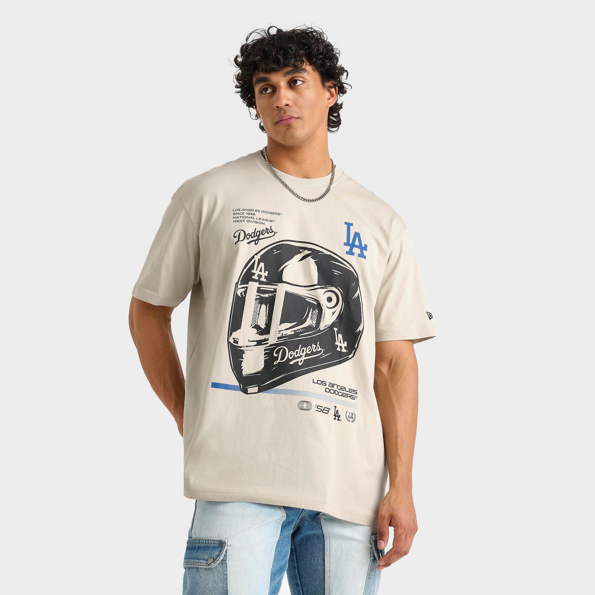 Tシャツ・カットソー [New Era] MLB Los Angeles Dodgers Poster T-Shirt Off White New Era MLB Los Angeles Dodgers poster T-shirt, White | eBay