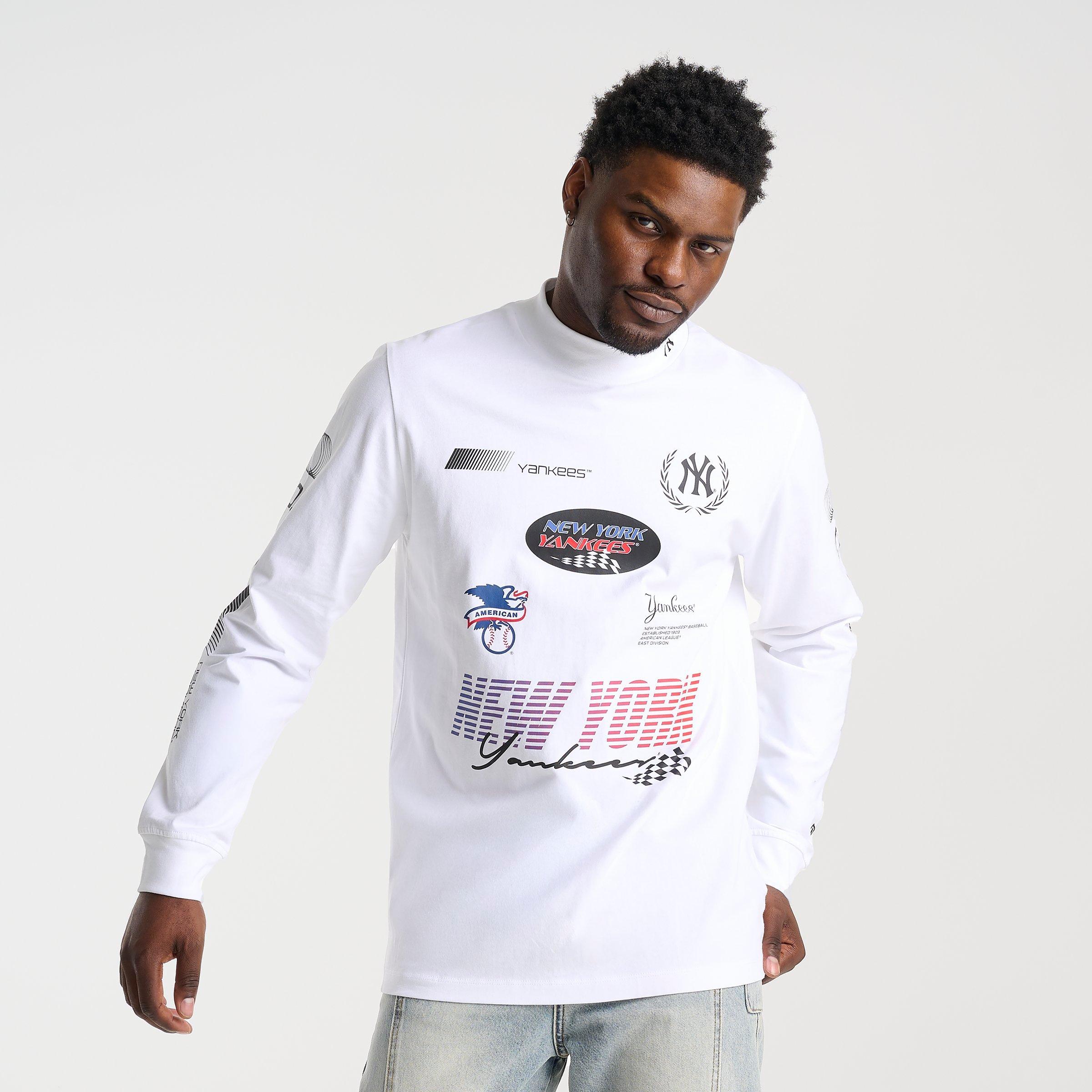 Men's New Era New York Yankees MLB Racing Graphic Long-Sleeve T-Shirt
