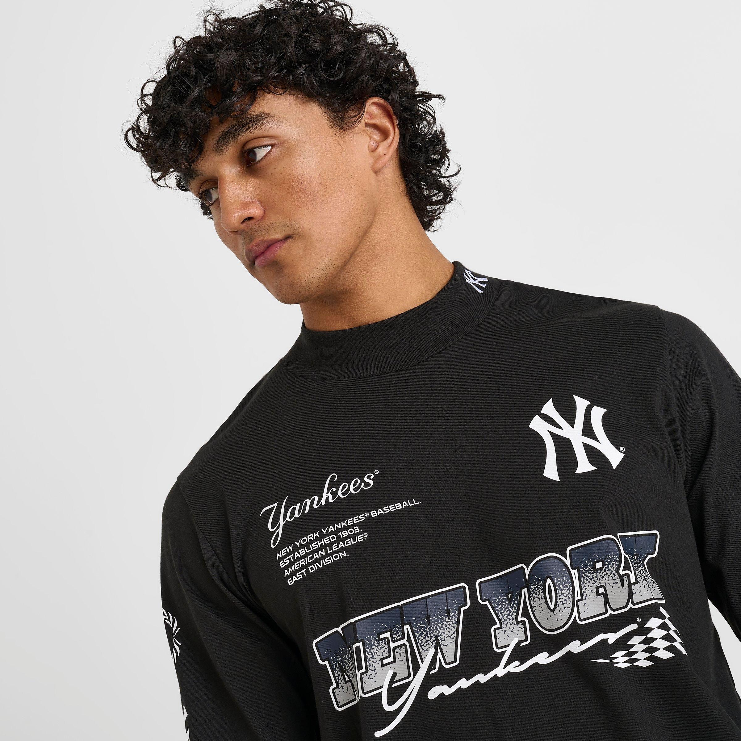 Men's New Era York Yankees MLB Modern Speed Long-Sleeve T-Shirt