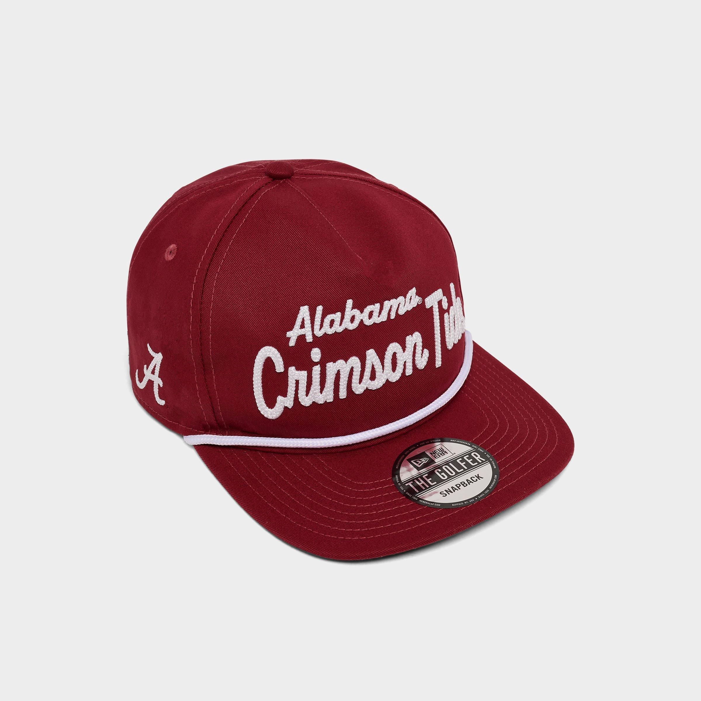New Era University of Alabama Crimson Tide The Golfer Snapback Hat