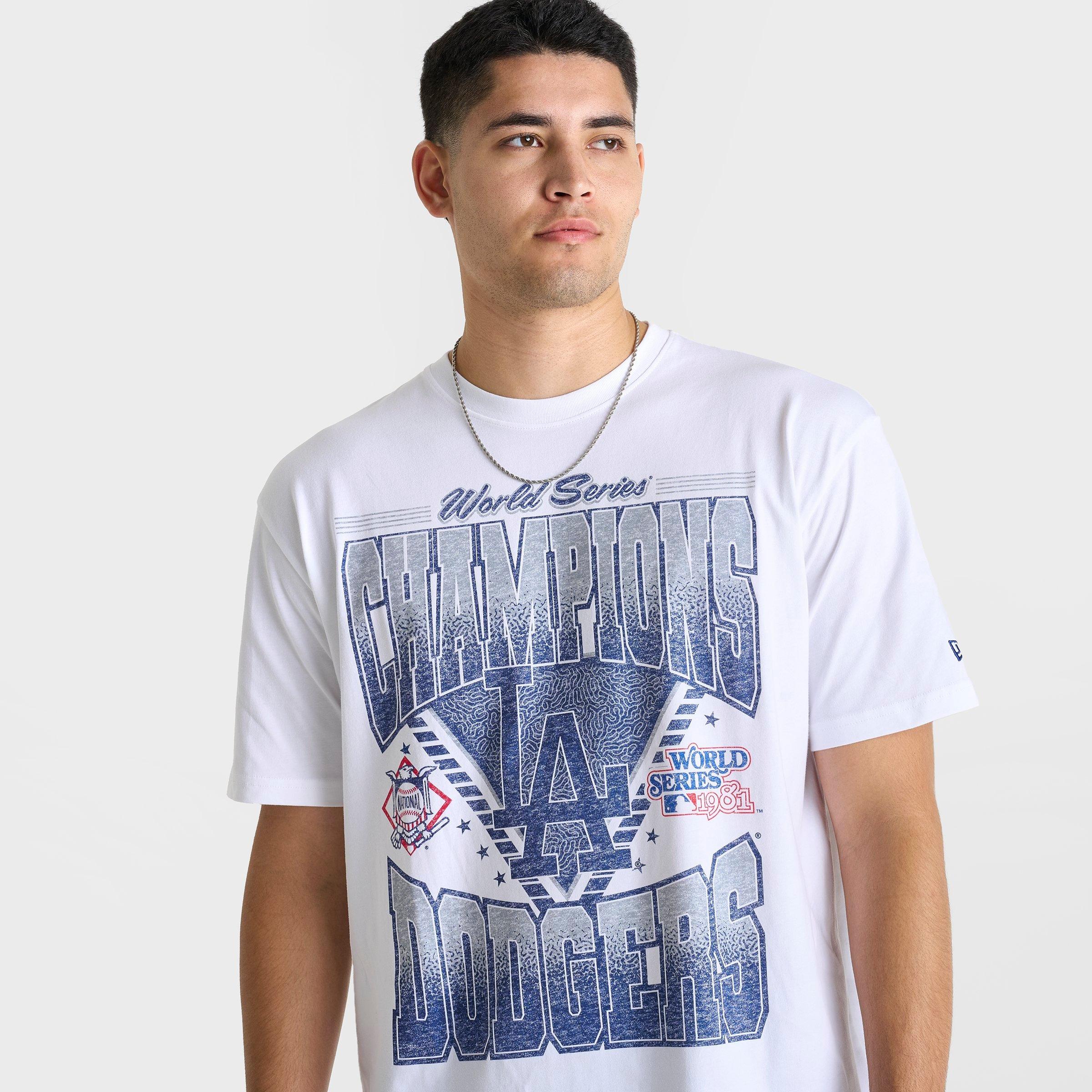 Men's New Era Los Angeles Dodgers MLB World Series Champions T-Shirt