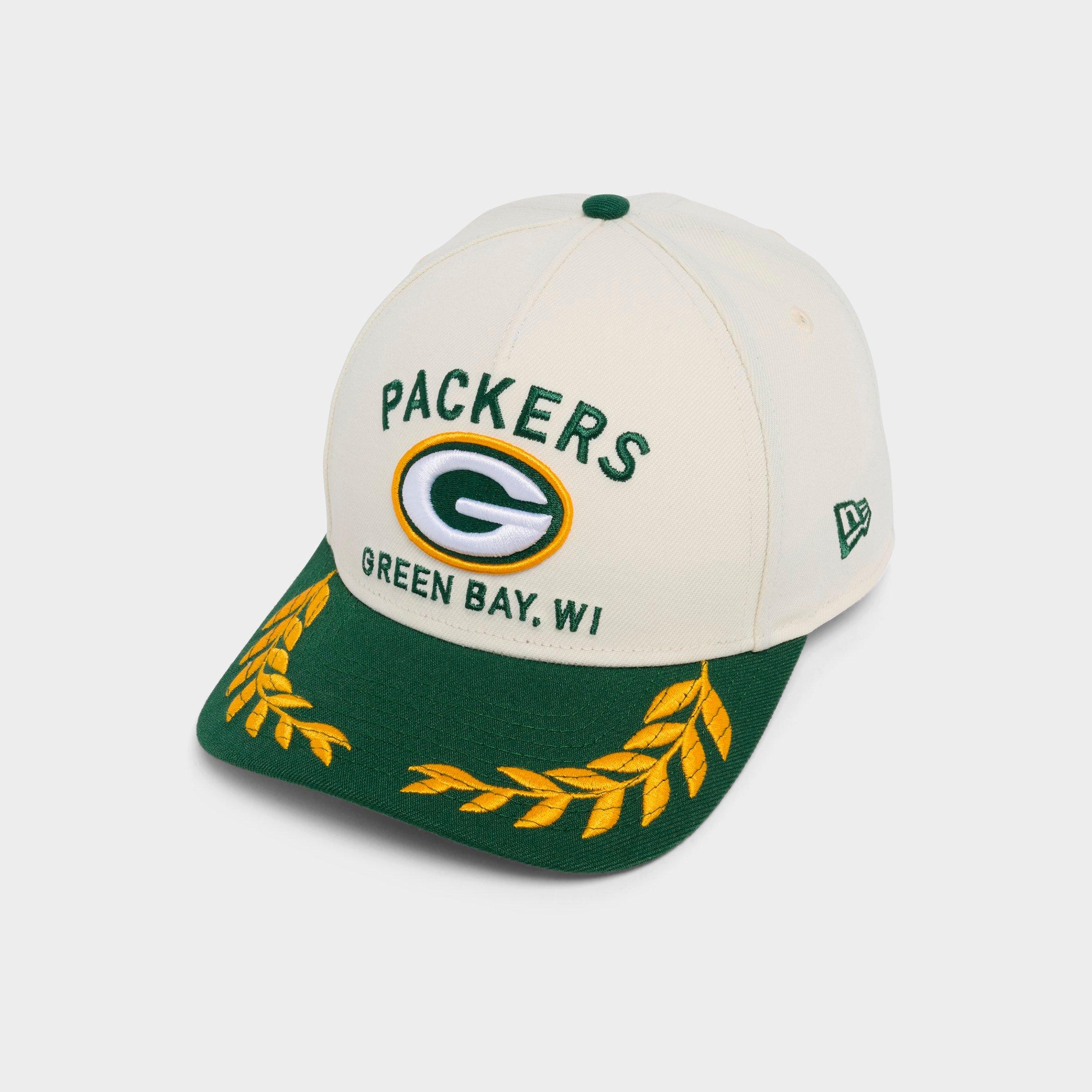 New Era Green Bay Packers NFL 2025 Draft 9FORTY M-Crown A-Frame Snapback Hat