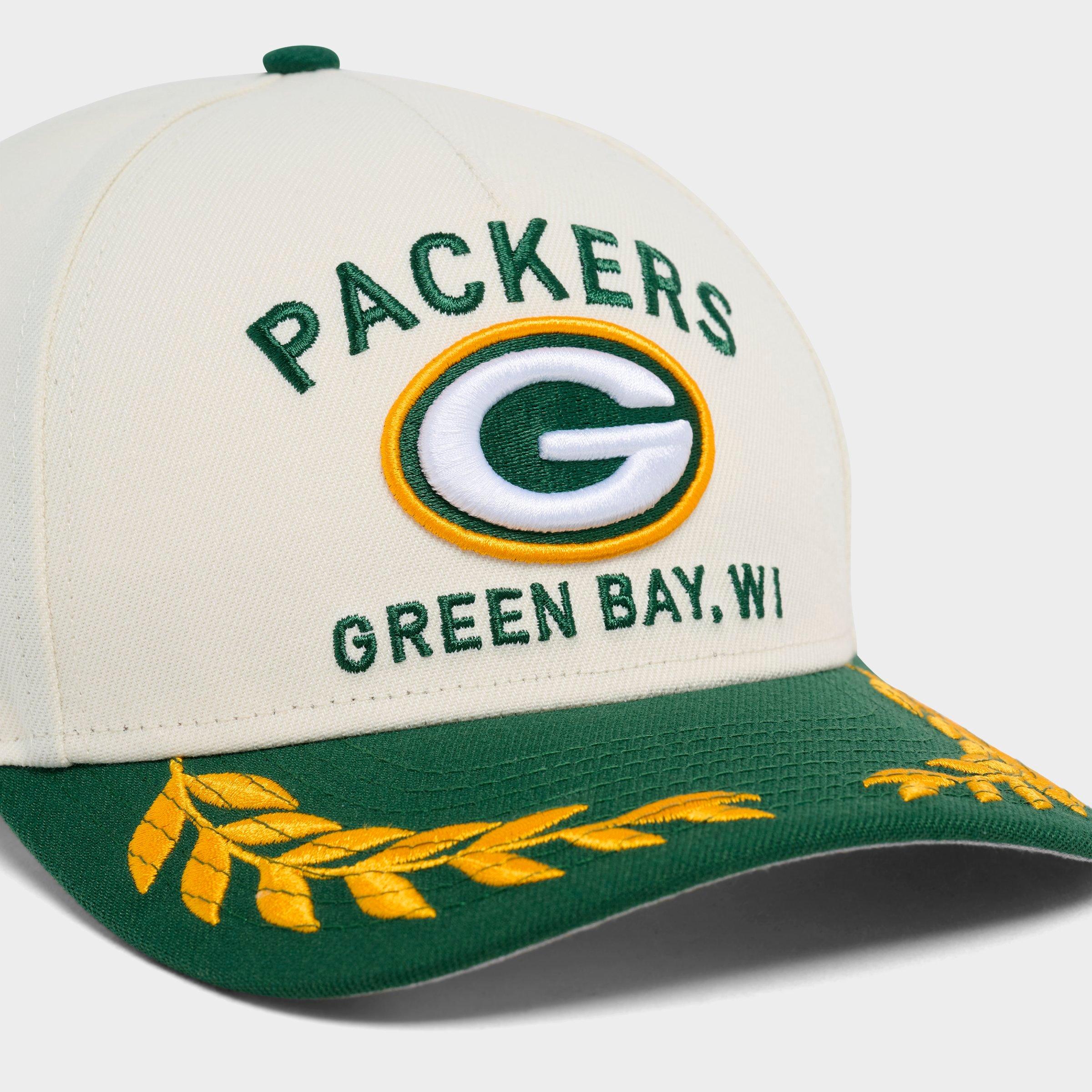 New Era Green Bay Packers NFL 2025 Draft 9FORTY M-Crown A-Frame Snapback Hat