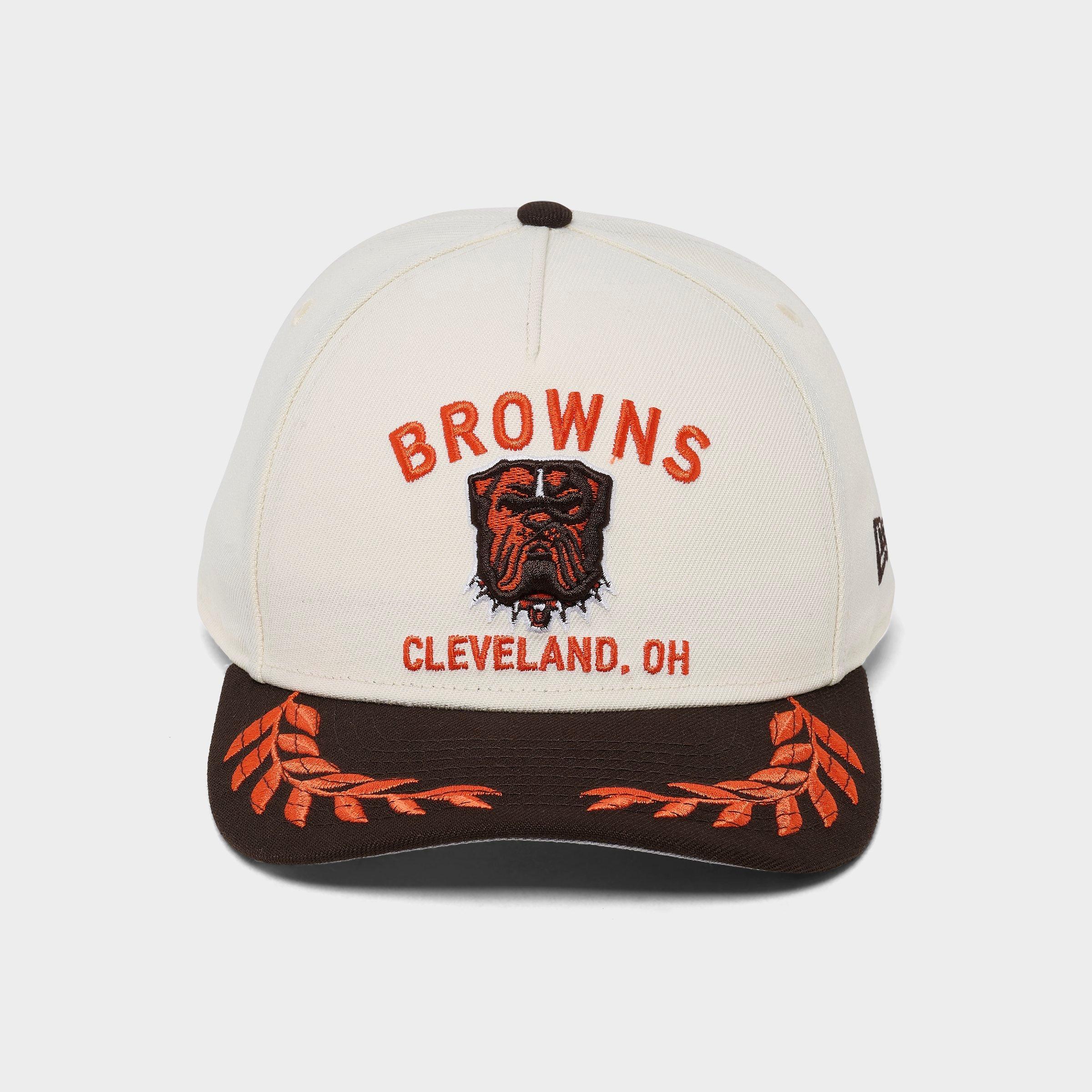 New Era Cleveland Browns NFL Draft 9FORTY M-Crown A-Frame Snapback Hat