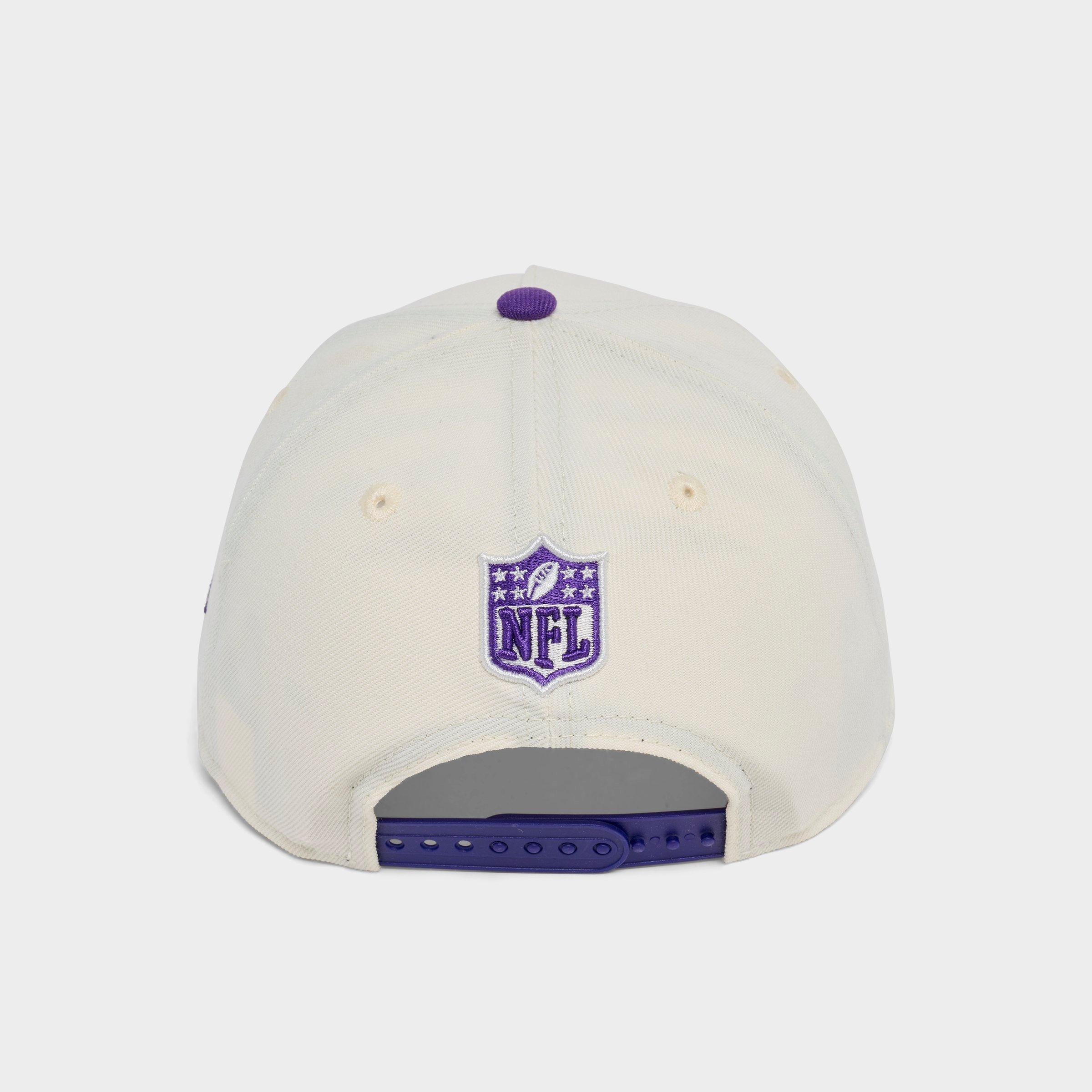 New Era Minnesota Vikings NFL 2025 Draft 9FORTY M-Crown A-Frame Snapback Hat