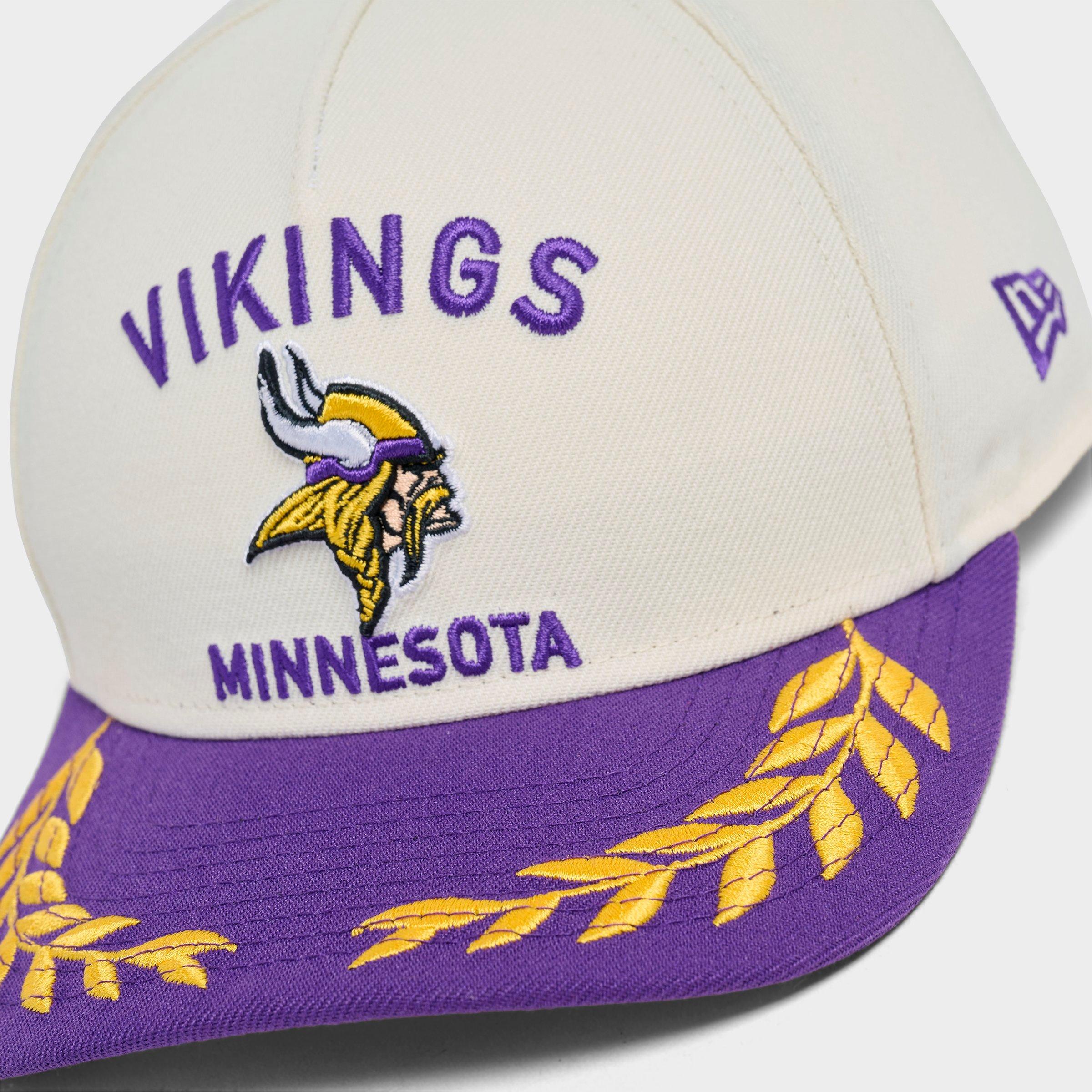 New Era Minnesota Vikings NFL 2025 Draft 9FORTY M-Crown A-Frame Snapback Hat