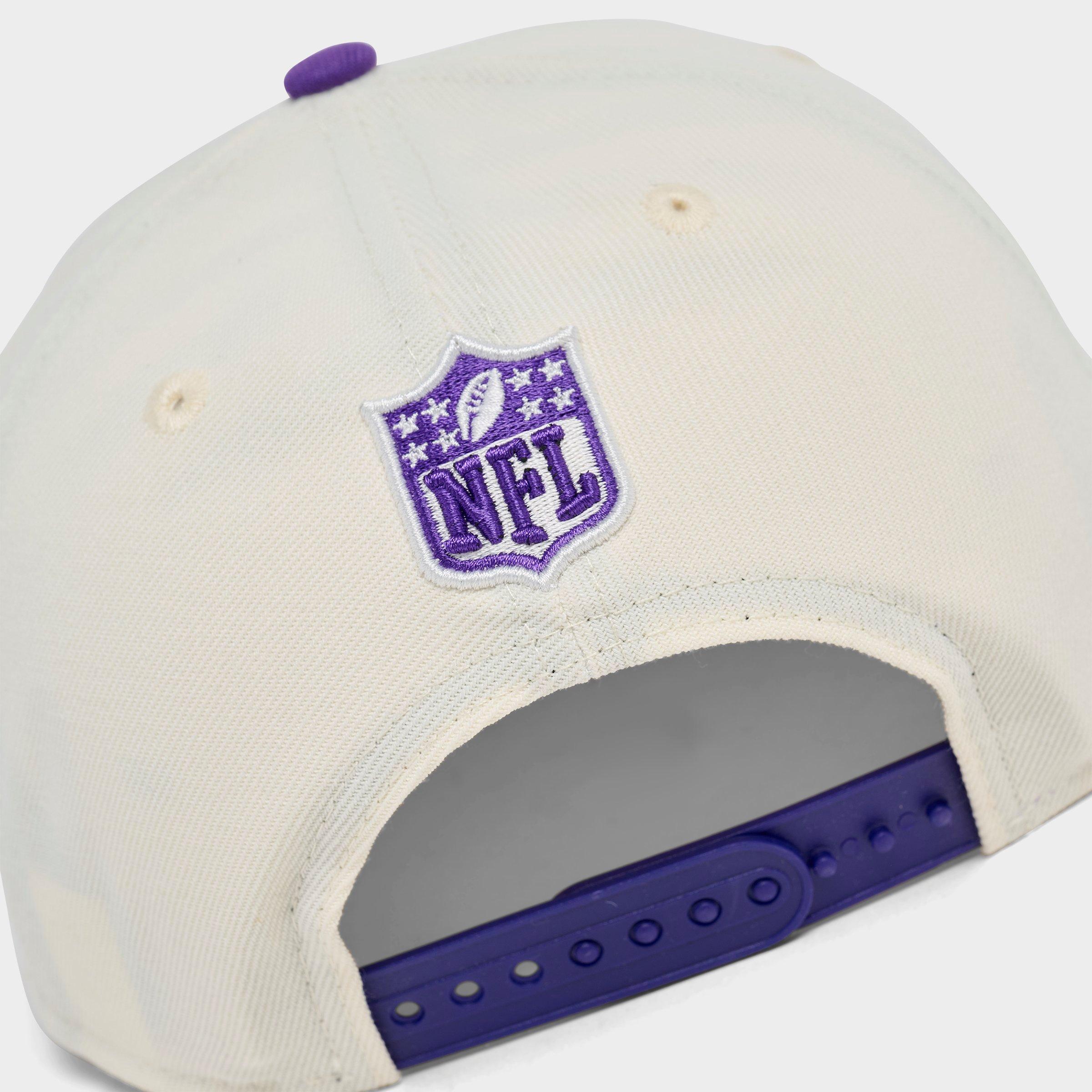 New Era Minnesota Vikings NFL 2025 Draft 9FORTY M-Crown A-Frame Snapback Hat