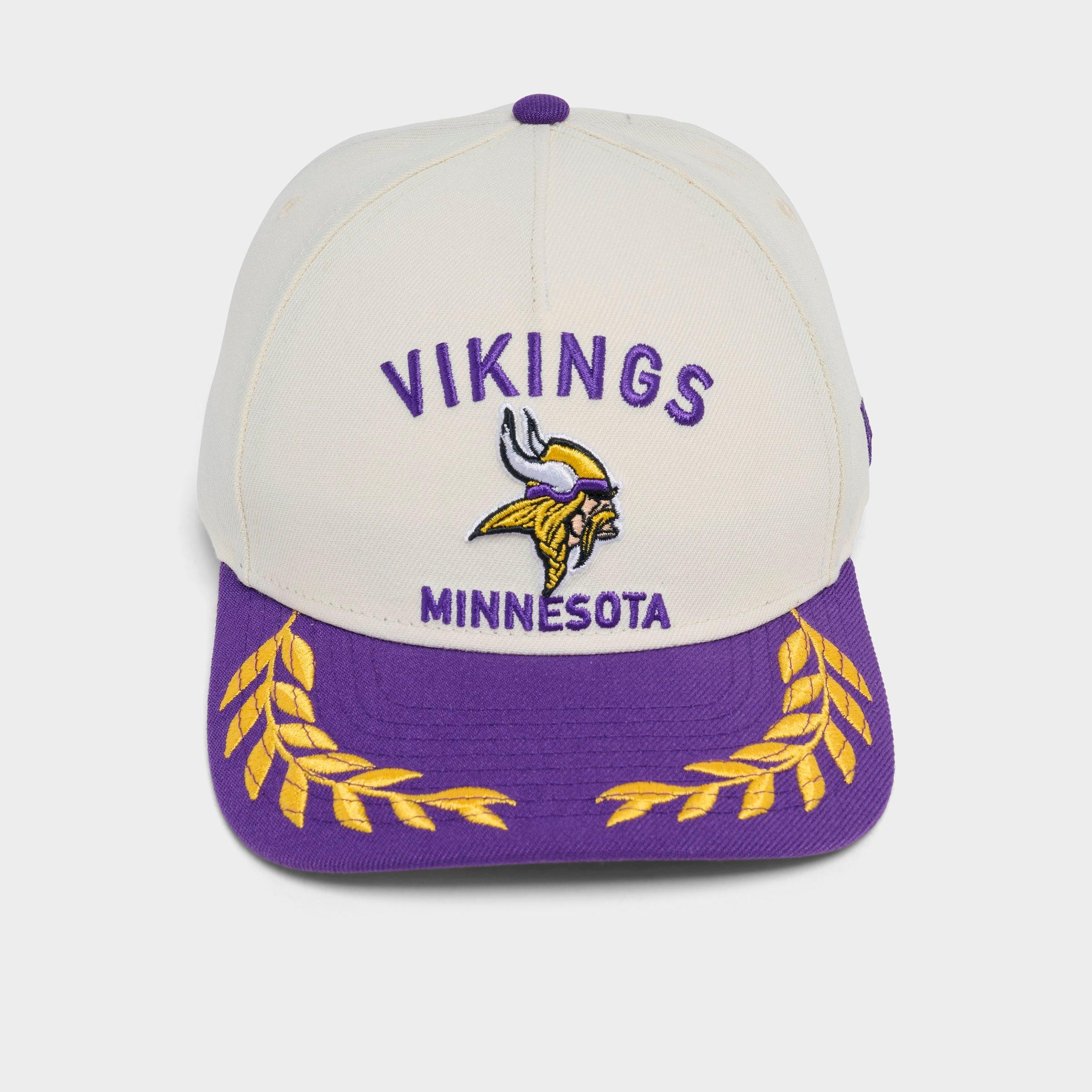 New Era Minnesota Vikings NFL 2025 Draft 9FORTY M-Crown A-Frame Snapback Hat