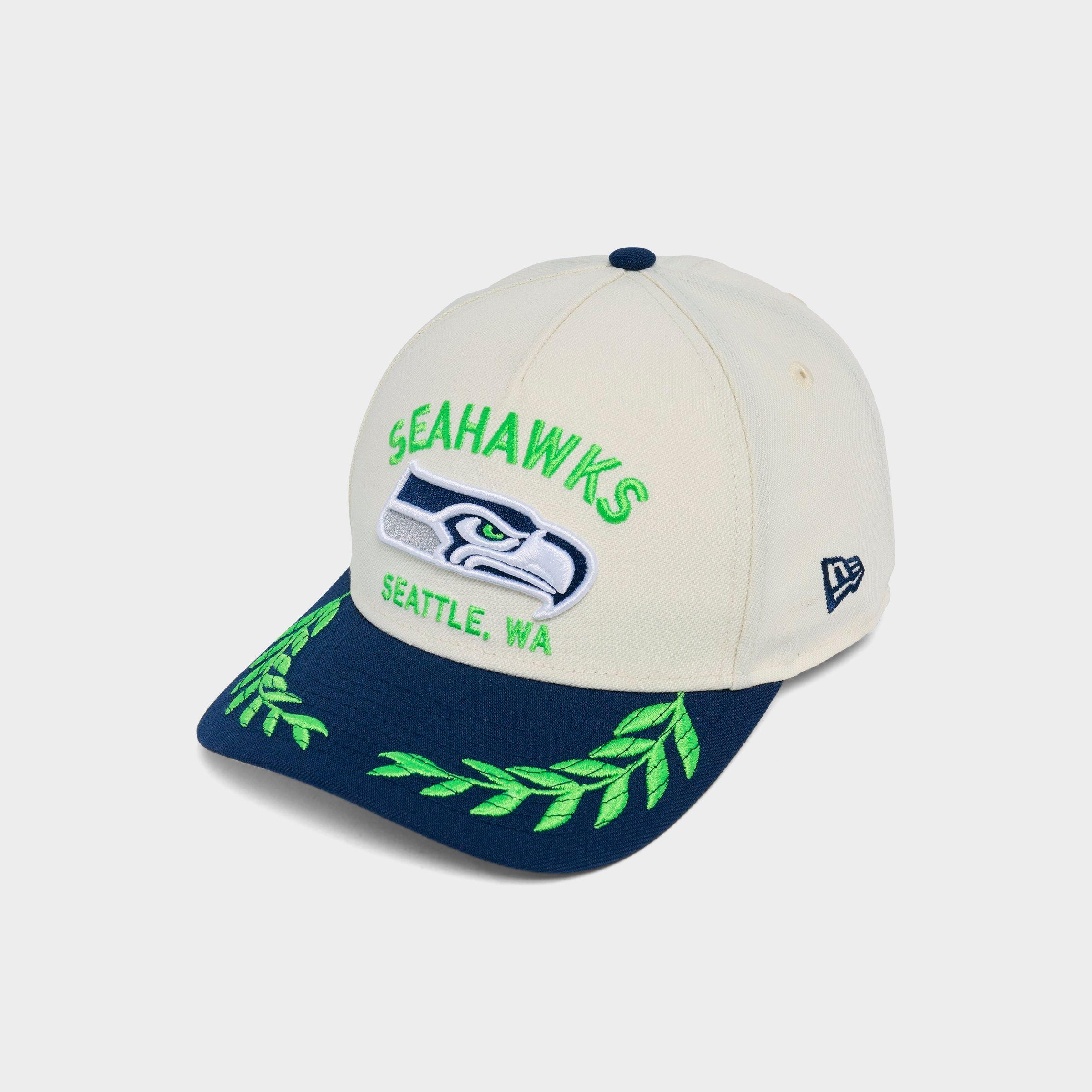 New Era Seattle Seahawks NFL 2025 Draft 9FORTY M-Crown A-Frame Snapback Hat