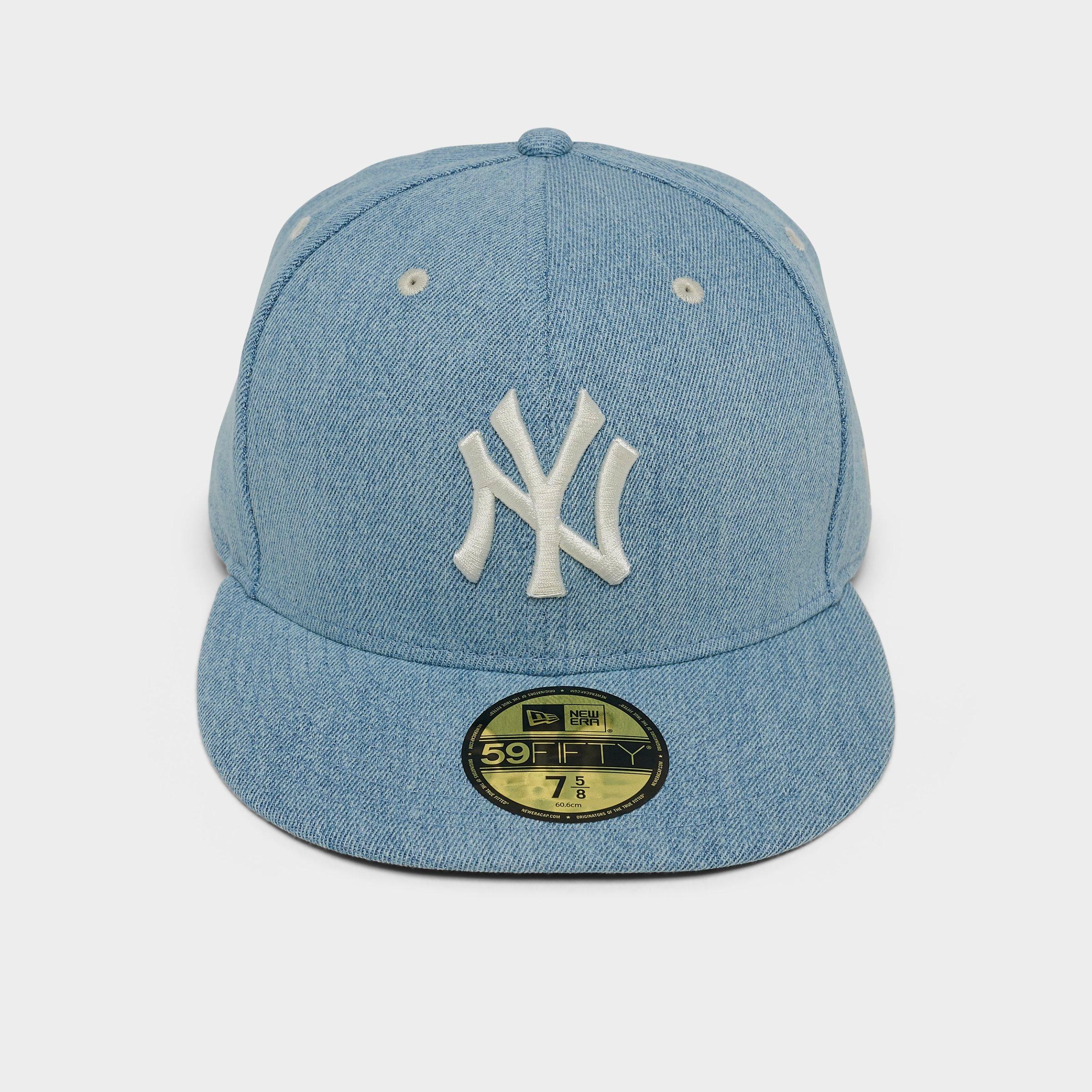 New Era York Yankees MLB 59FIFTY Denim Fitted Hat