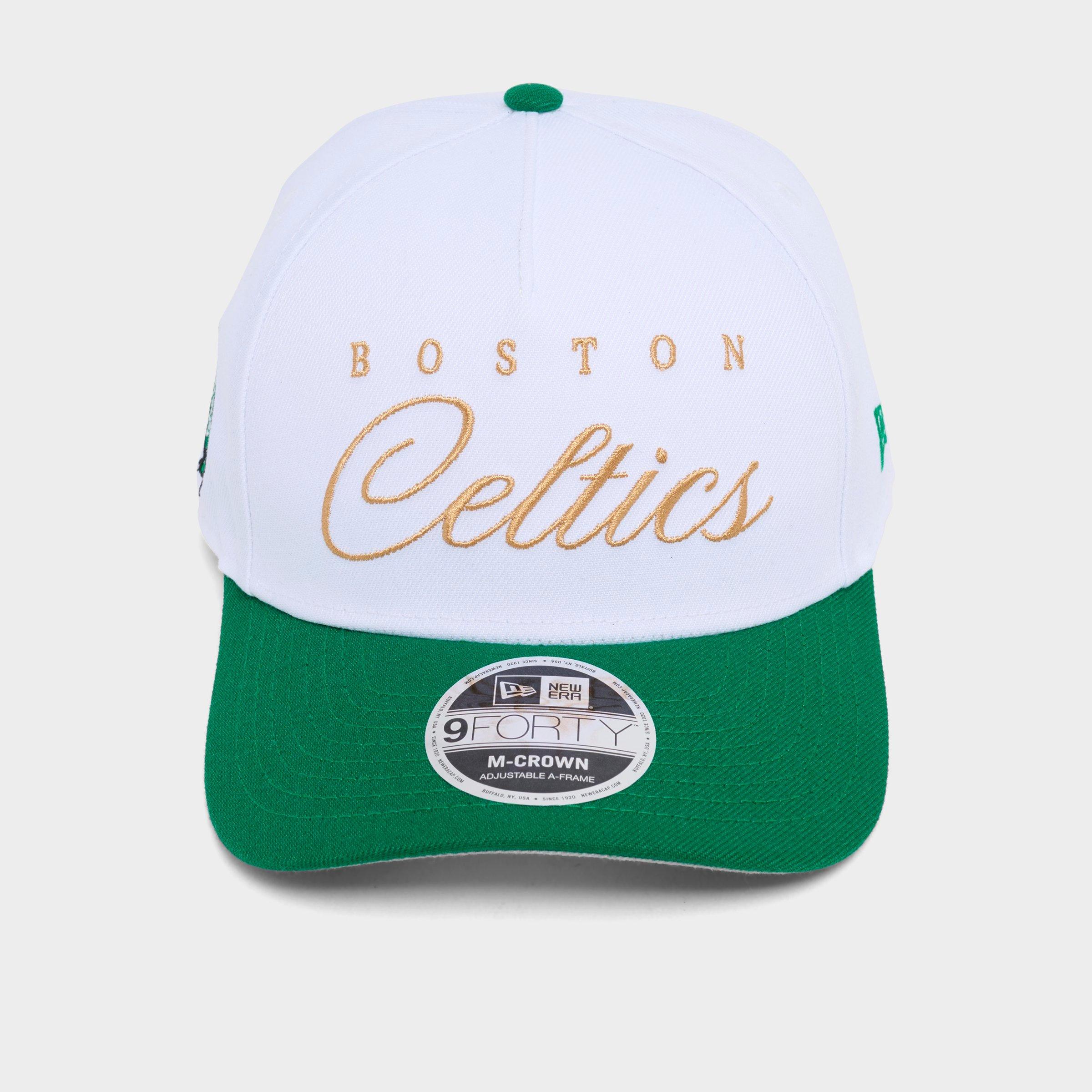 New Era Boston Celtics NBA 2025 Draft 9FORTY M-Crown A-Frame Snapback Hat