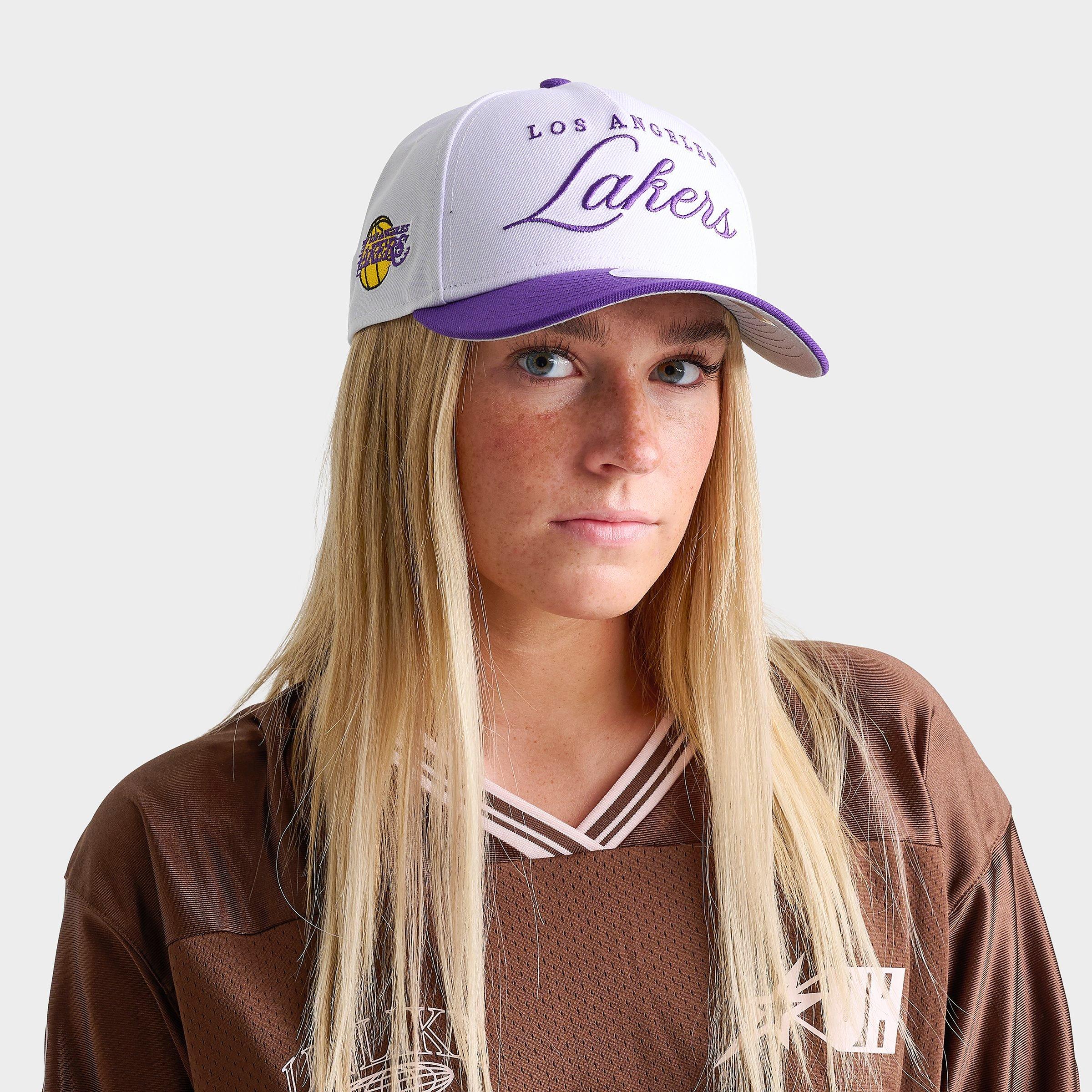 New Era Los Angeles Lakers NBA 2025 Draft 9FORTY M-Crown A-Frame Snapback Hat