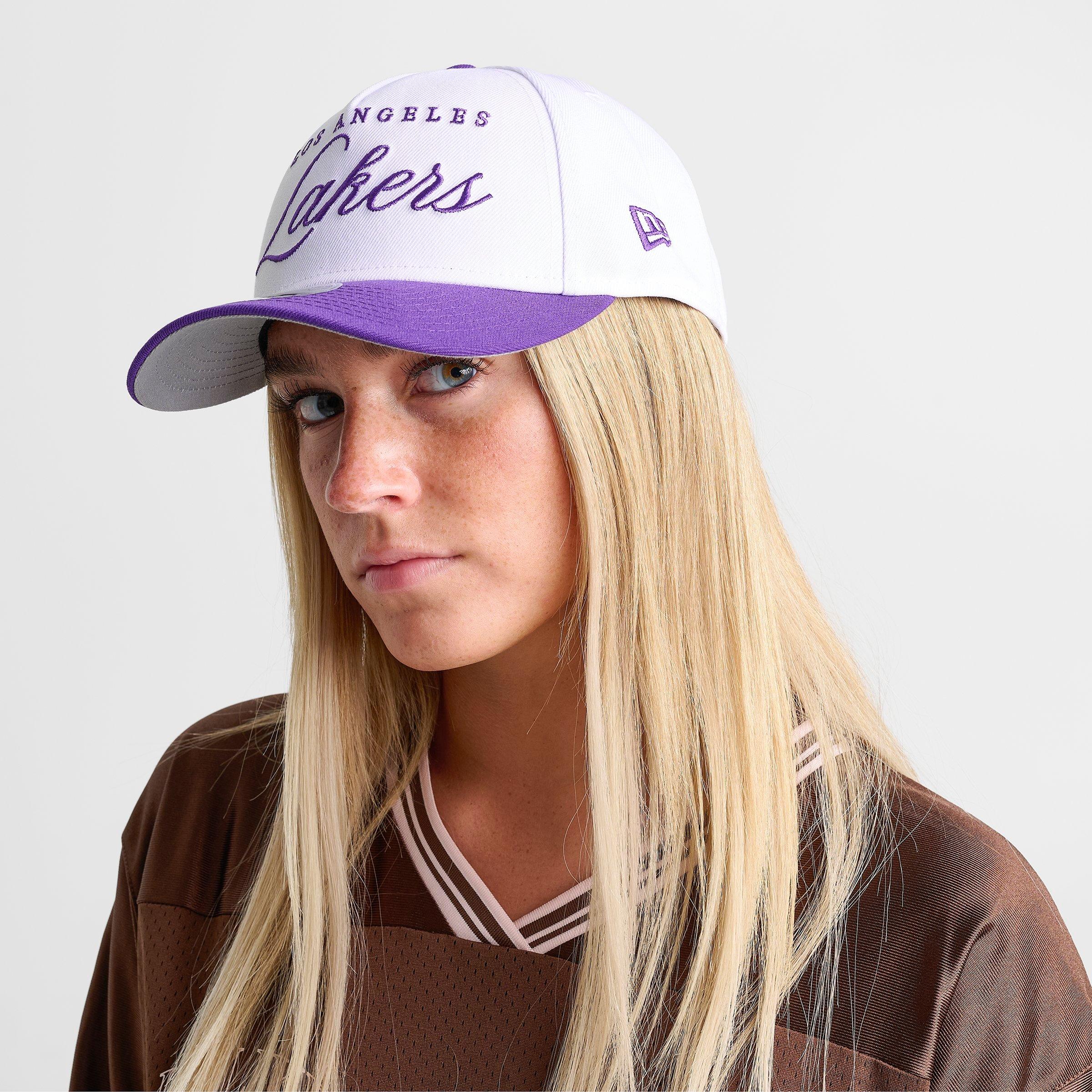 New Era Los Angeles Lakers NBA 2025 Draft 9FORTY M-Crown A-Frame Snapback Hat