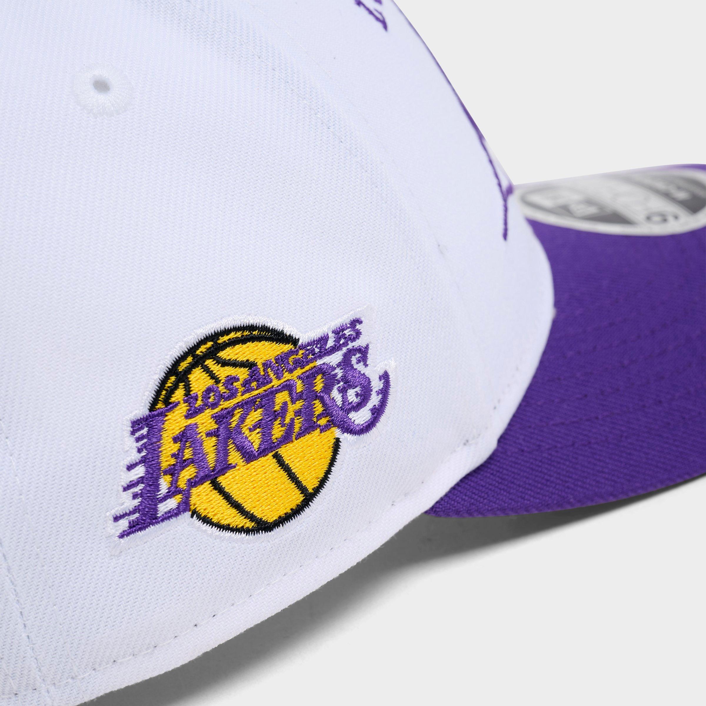 New Era Los Angeles Lakers NBA 2025 Draft 9FORTY M-Crown A-Frame Snapback Hat