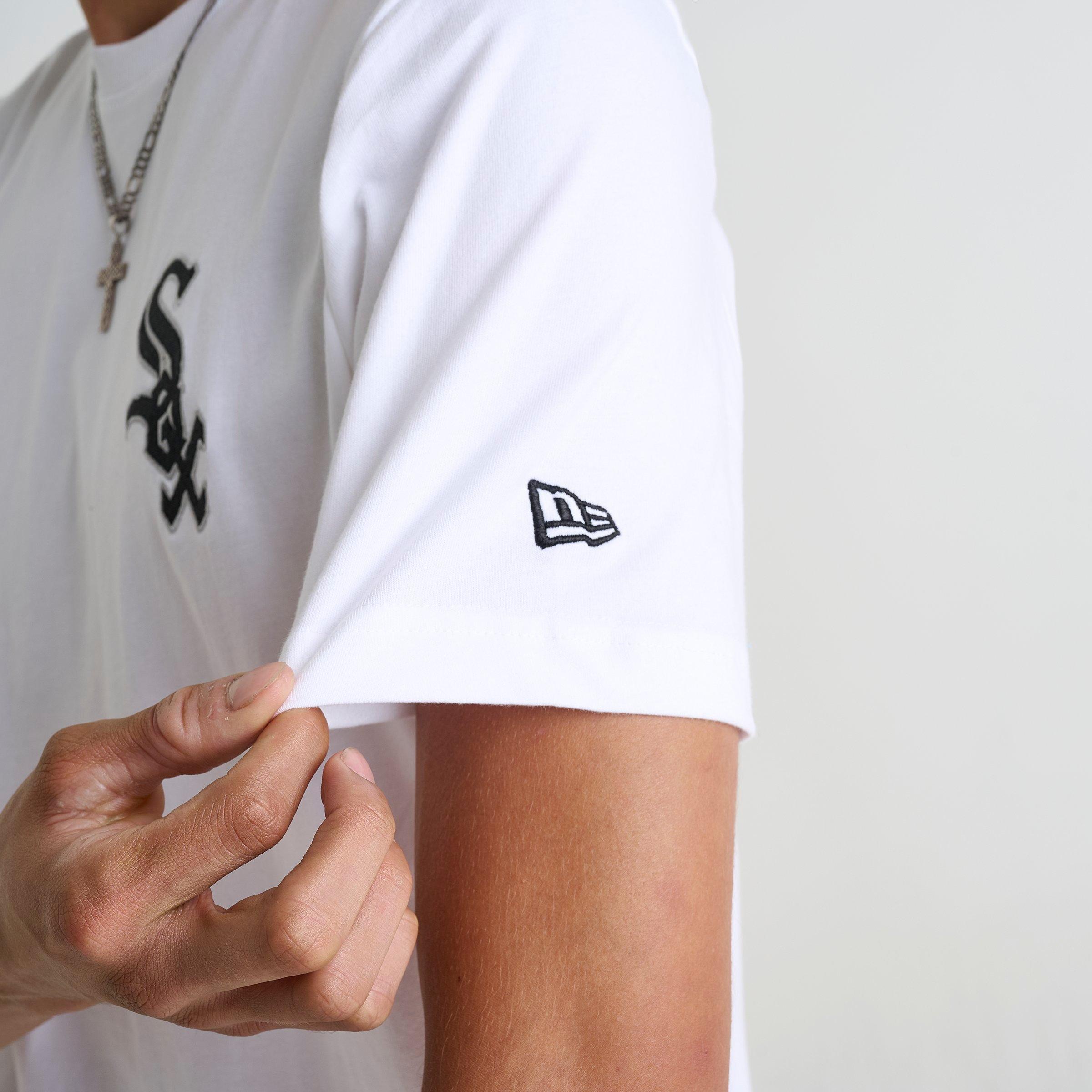 Men's New Era Chicago White Sox MLB Game Day Ice Cream T-Shirt