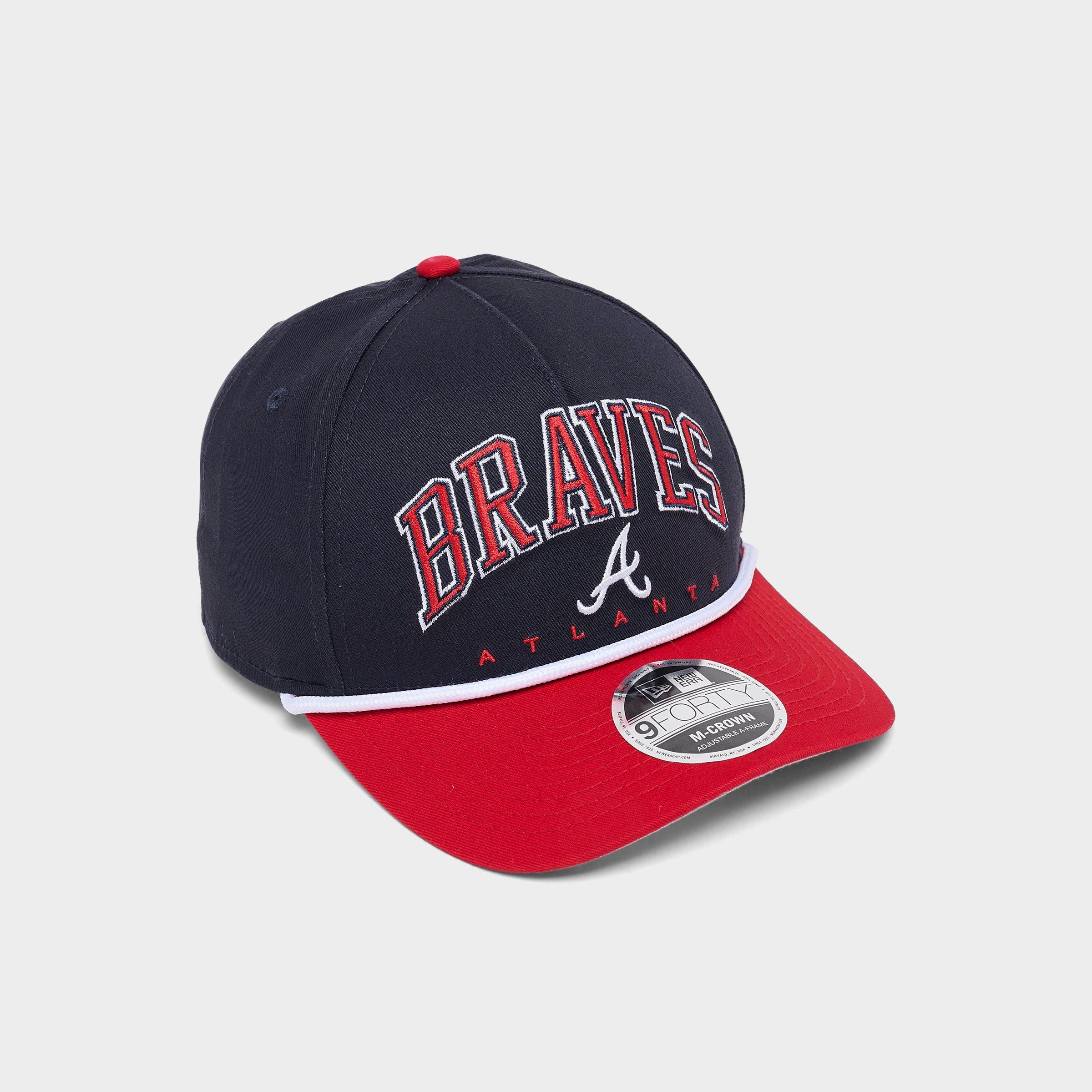 New Era Atlanta Braves MLB 9FORTY Arch Rope M-Crown A-Frame Snapback Hat