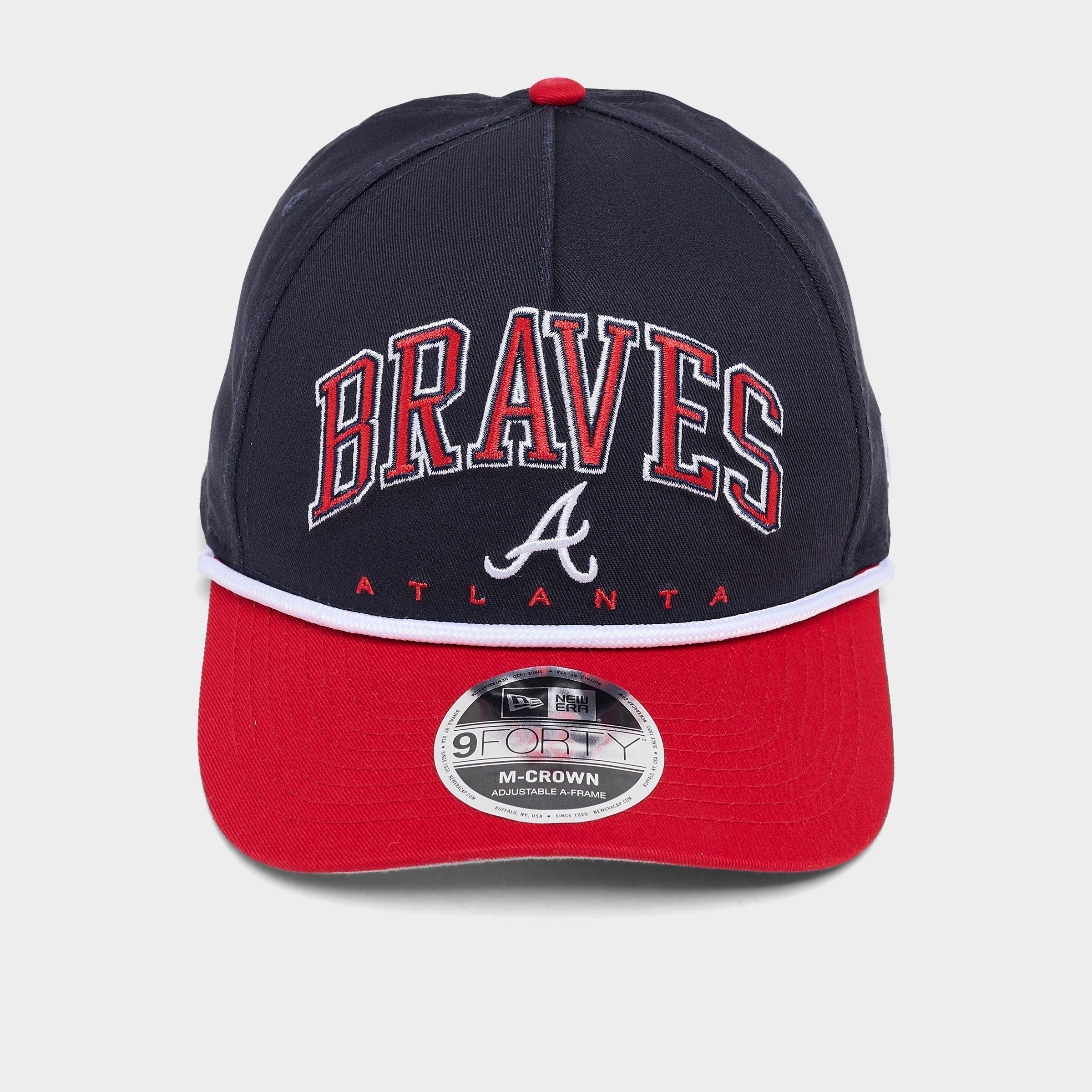New Era Atlanta Braves MLB 9FORTY Arch Rope M-Crown A-Frame Snapback Hat